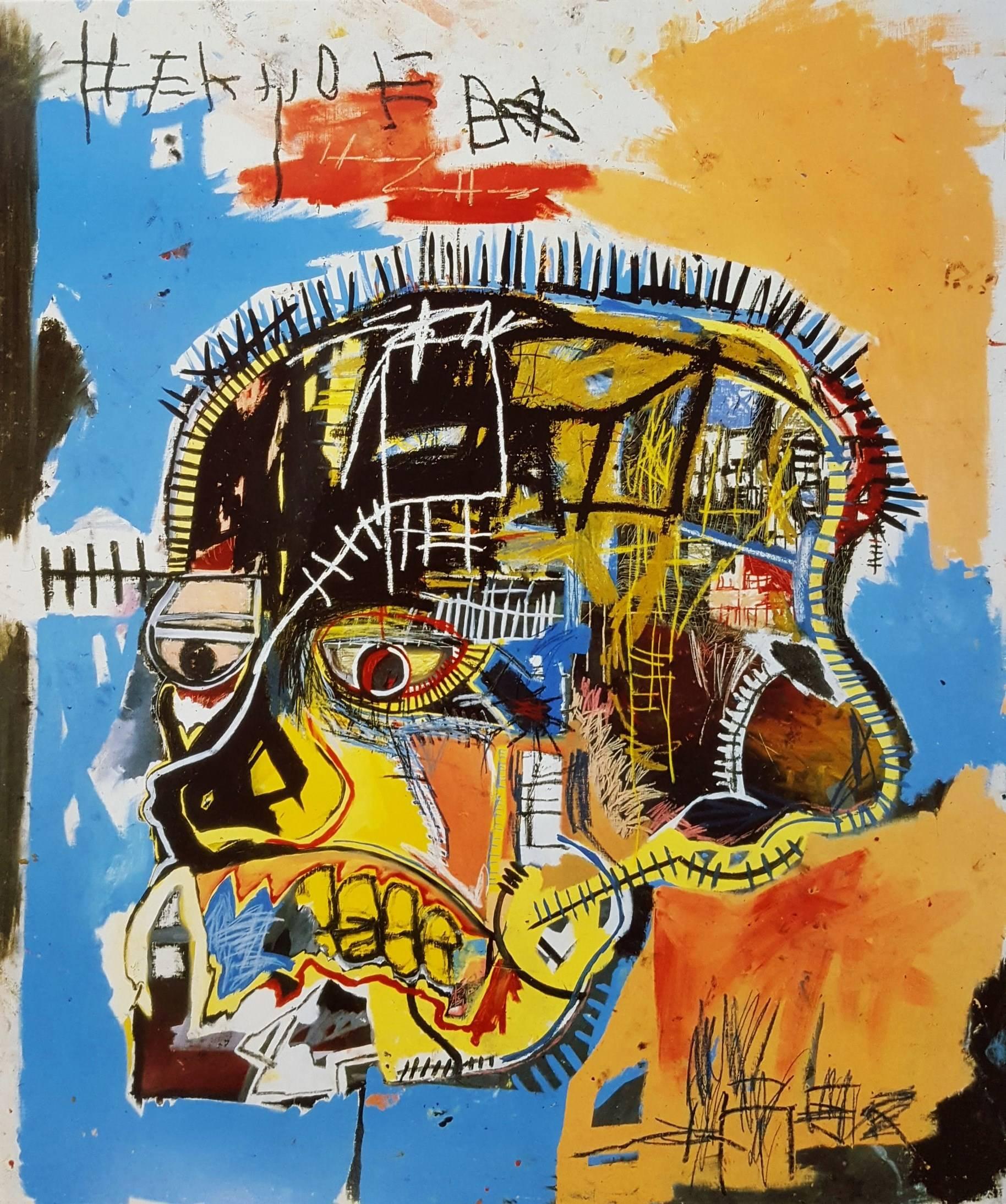 Untitled (Skull) - Print by (after) Jean-Michel Basquiat