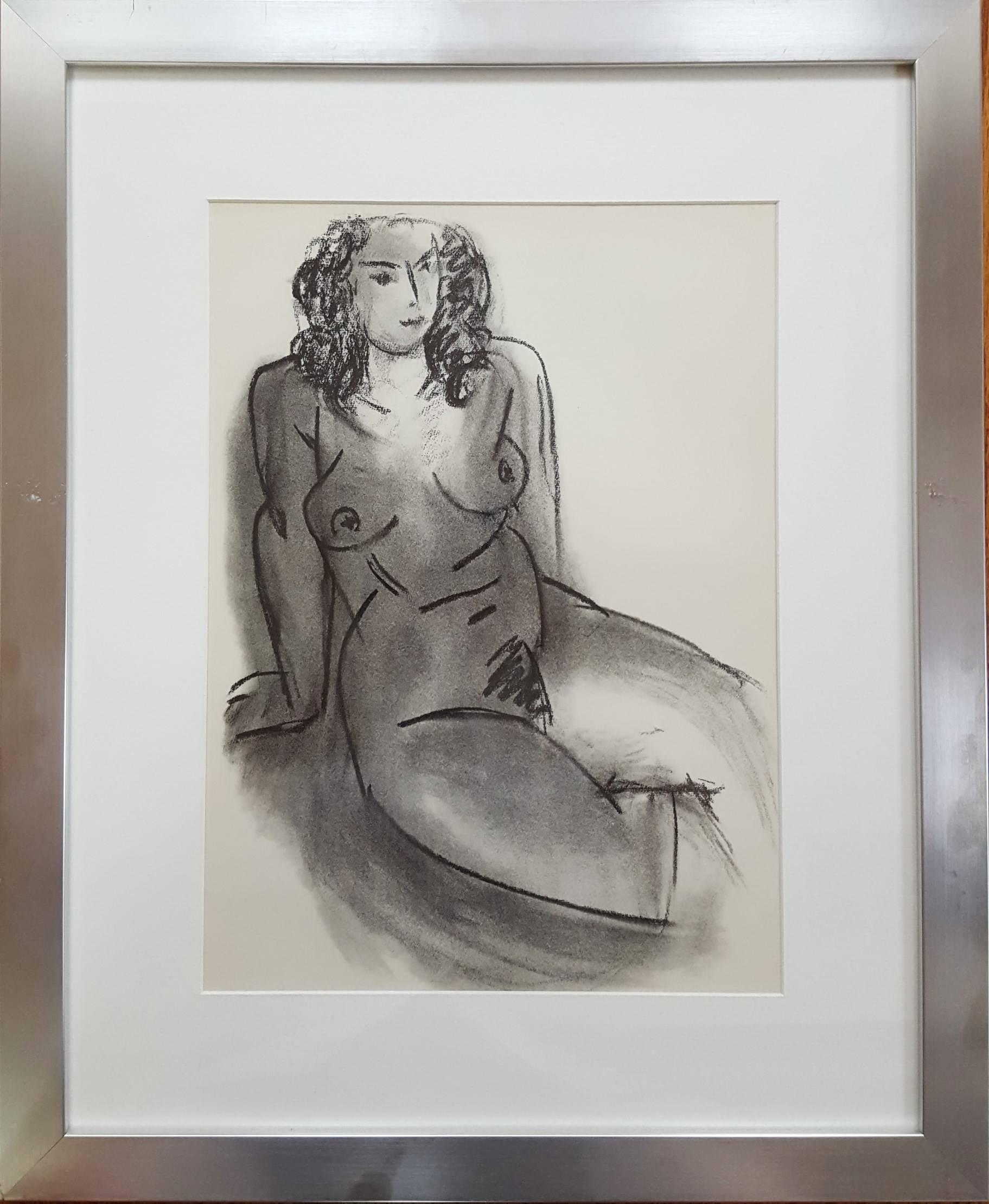 Seated Nude - Print by (after) Henri Matisse