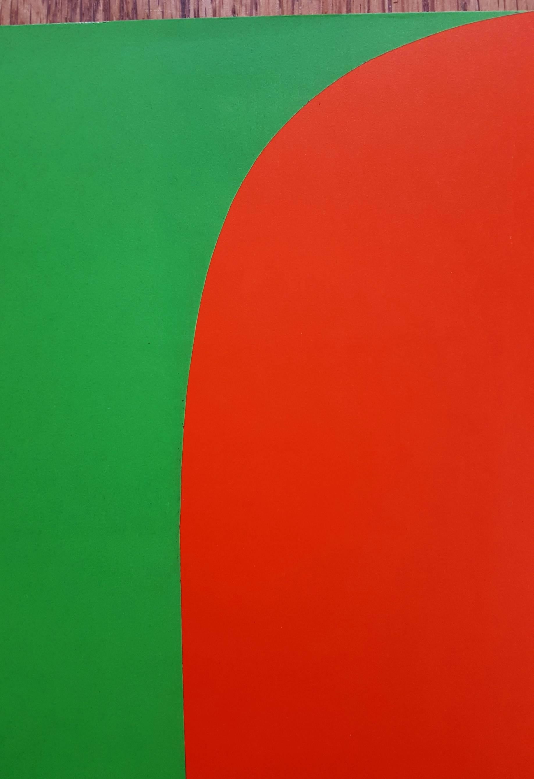 An original lithograph on smooth wove paper by American artist Ellsworth Kelly (1923-2015) 