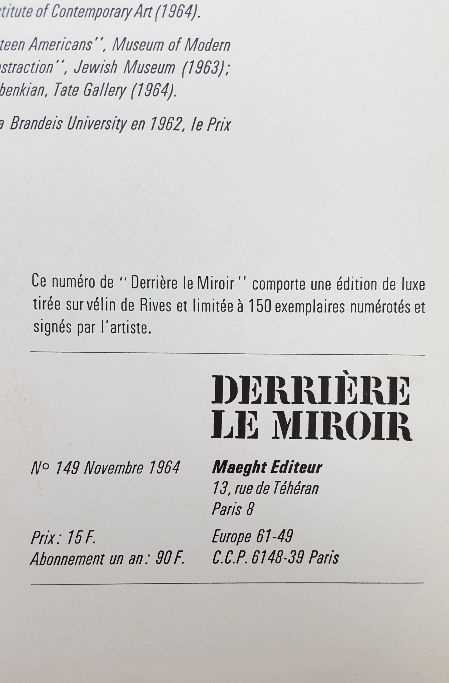 Derrière Le Miroir No. 149 (back cover) 3