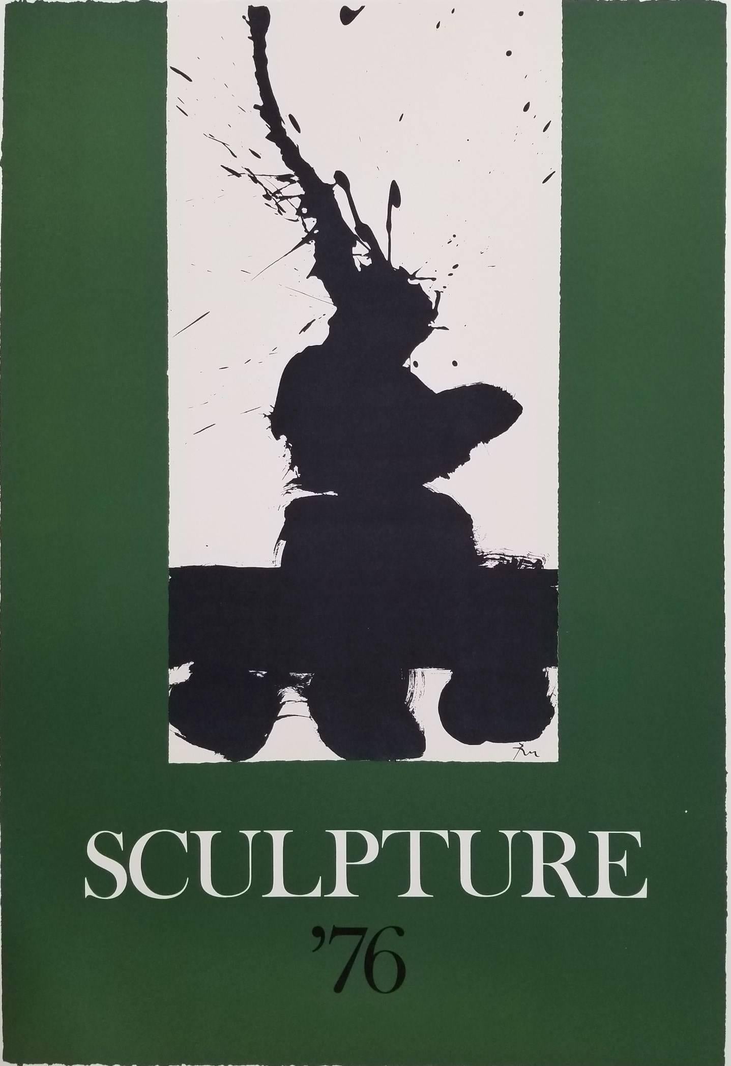 Cartel del Consejo de las Artes de Greenwich /// Expresionista Abstracto Robert Motherwell NY en venta 1