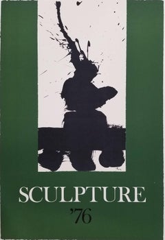 Greenwich Arts Council Poster /// Abstrakter Expressionist Robert Motherwell NY