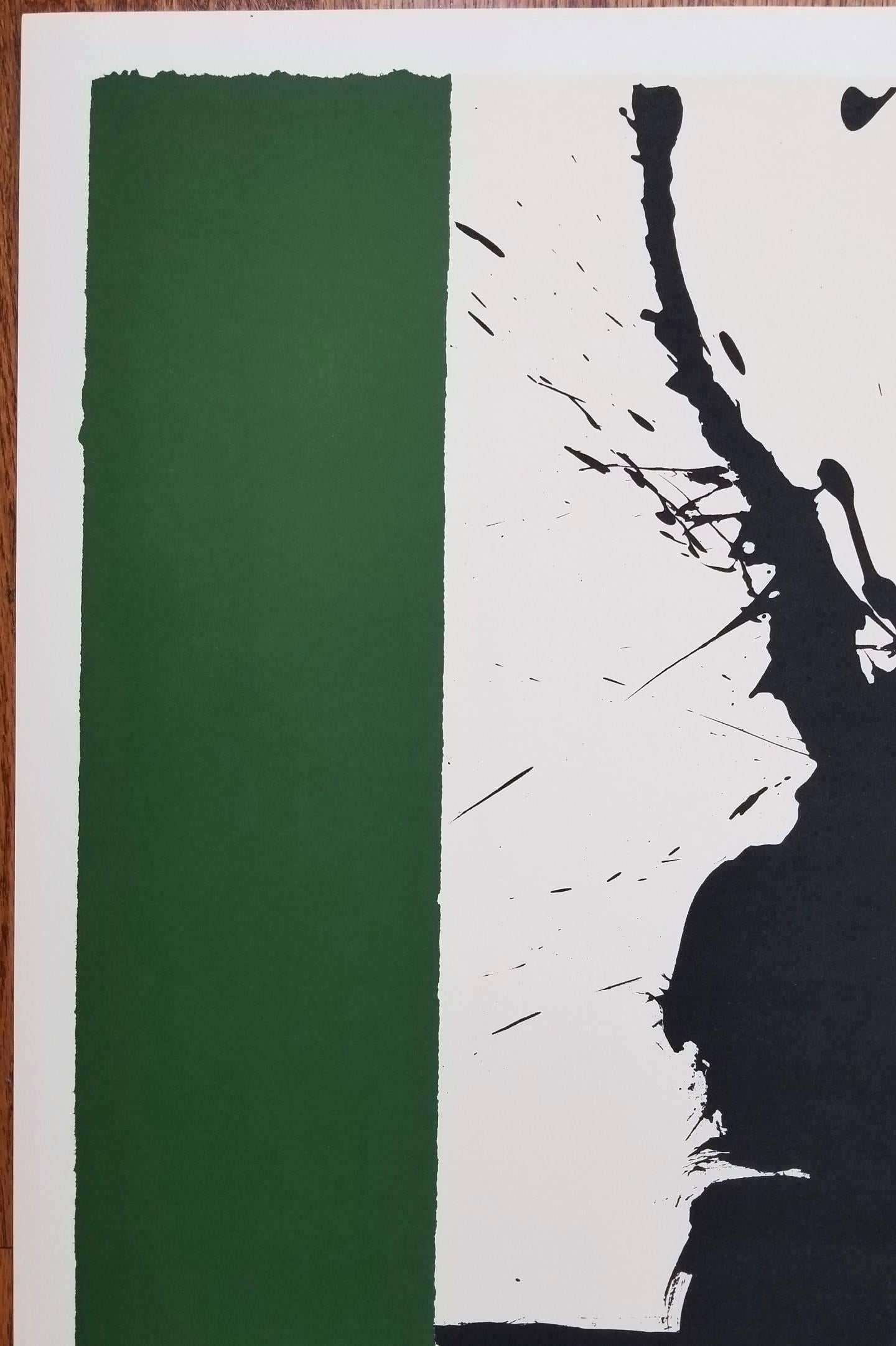 Affiche du Greenwich Arts Council /// Expressionniste abstrait Robert Motherwell NY  en vente 5