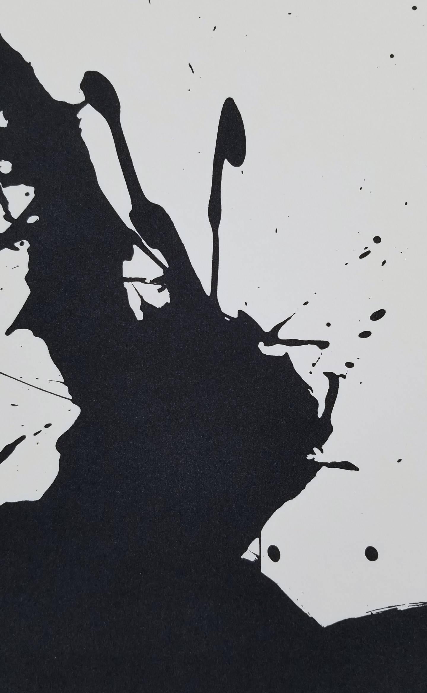 Greenwich Arts Council Poster /// Abstract Expressionist Robert Motherwell NY  For Sale 4