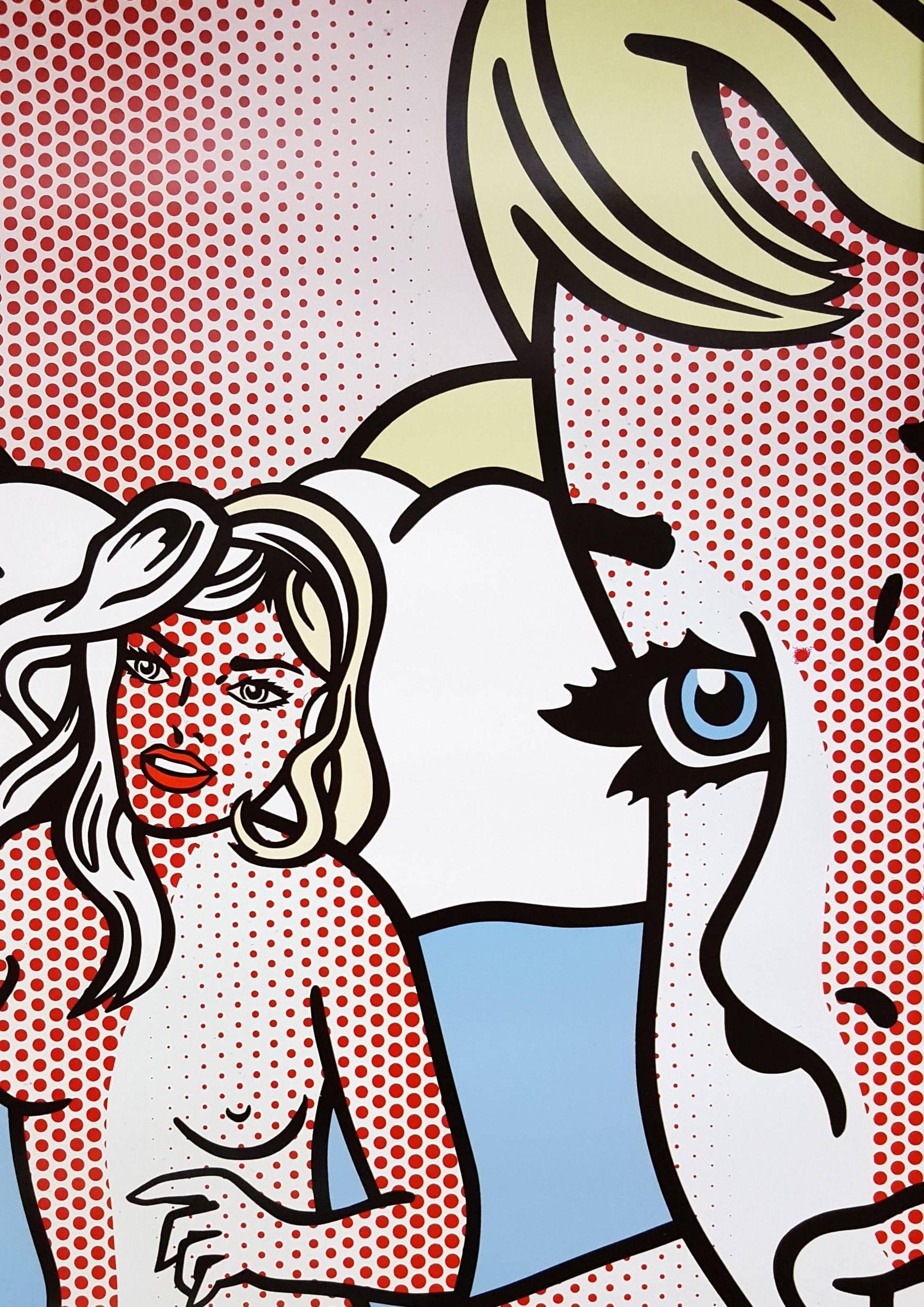 Nudes with Beach Ball - Pop Art Print by (after) Roy Lichtenstein