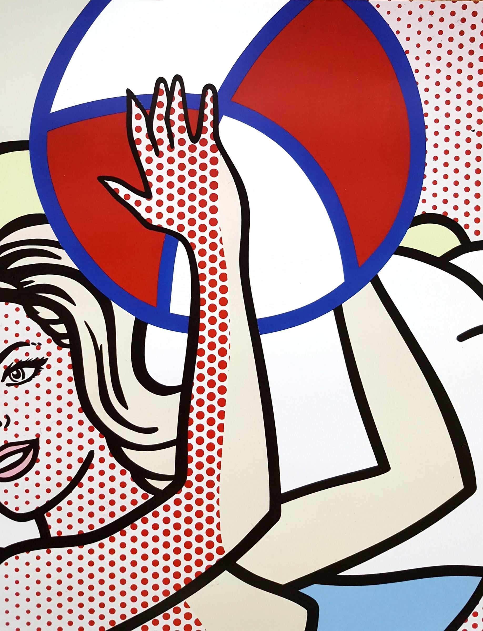 roy lichtenstein nude on beach