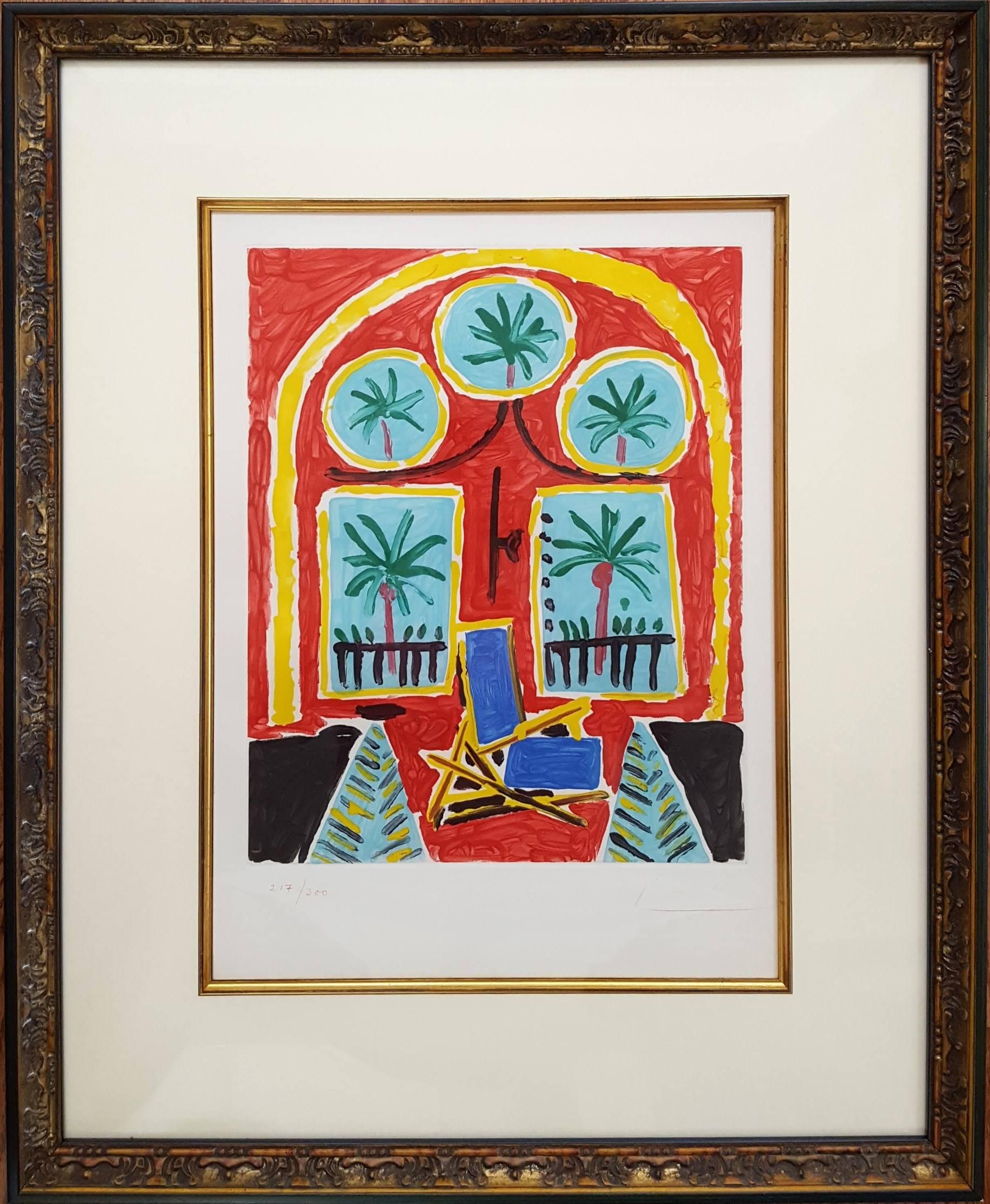 La Fenetre de L'atelier a la Californie (The Window Of The Studio La Californie) - Print by (after) Pablo Picasso