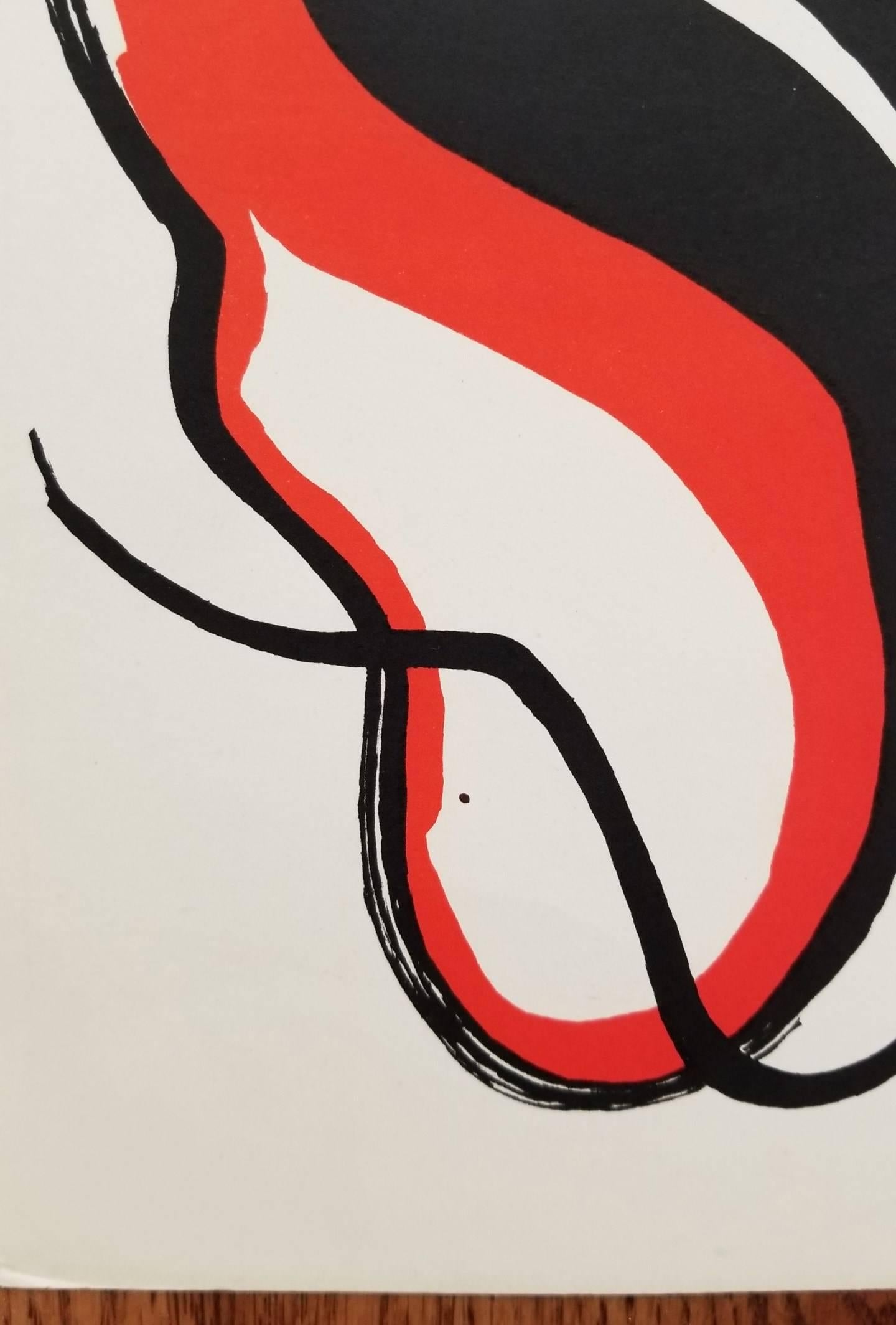 Derrière le Miroir No. 156 (The Onion) - Print by Alexander Calder