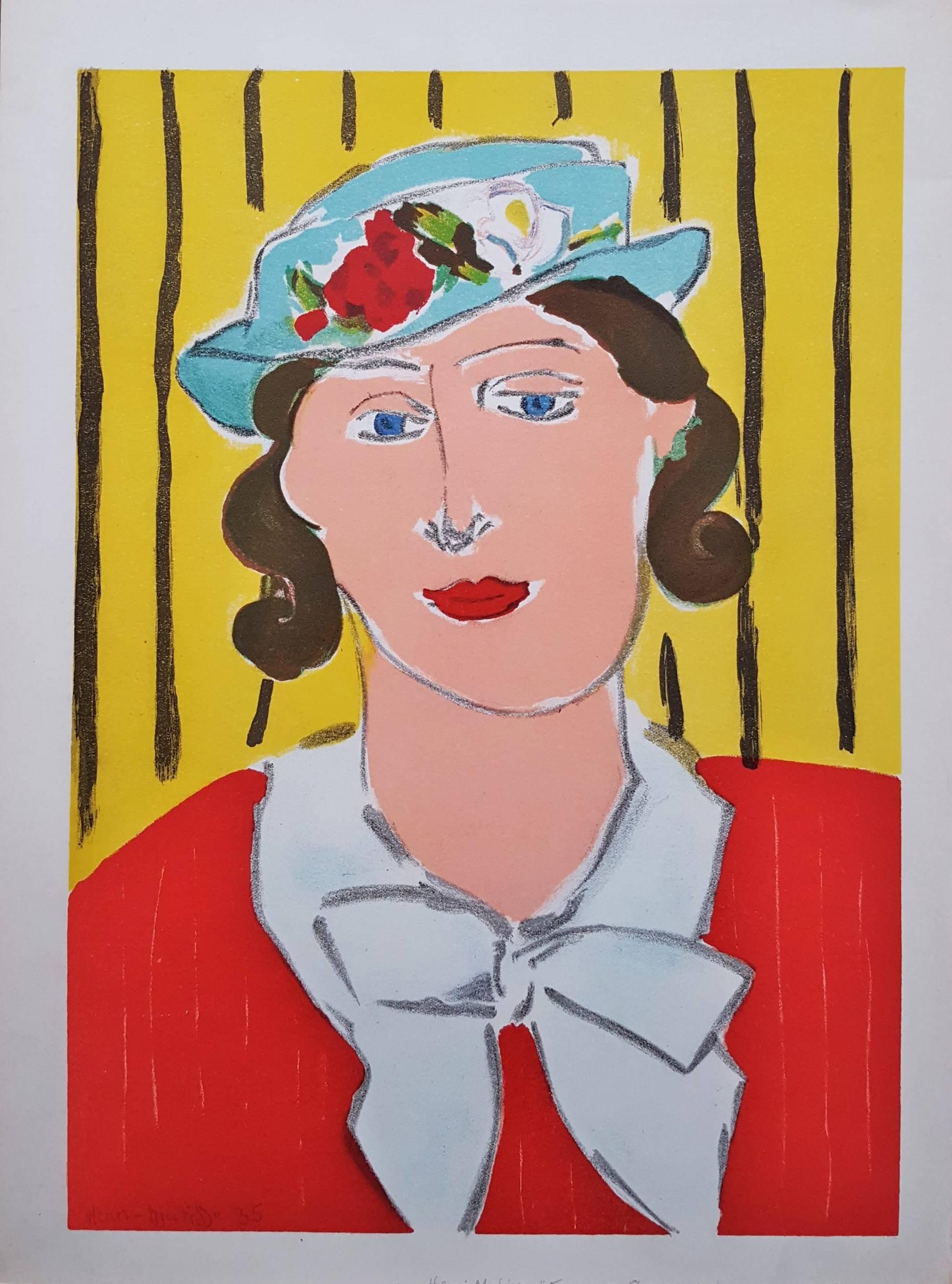 Femme au Chapeau - Print by (after) Henri Matisse