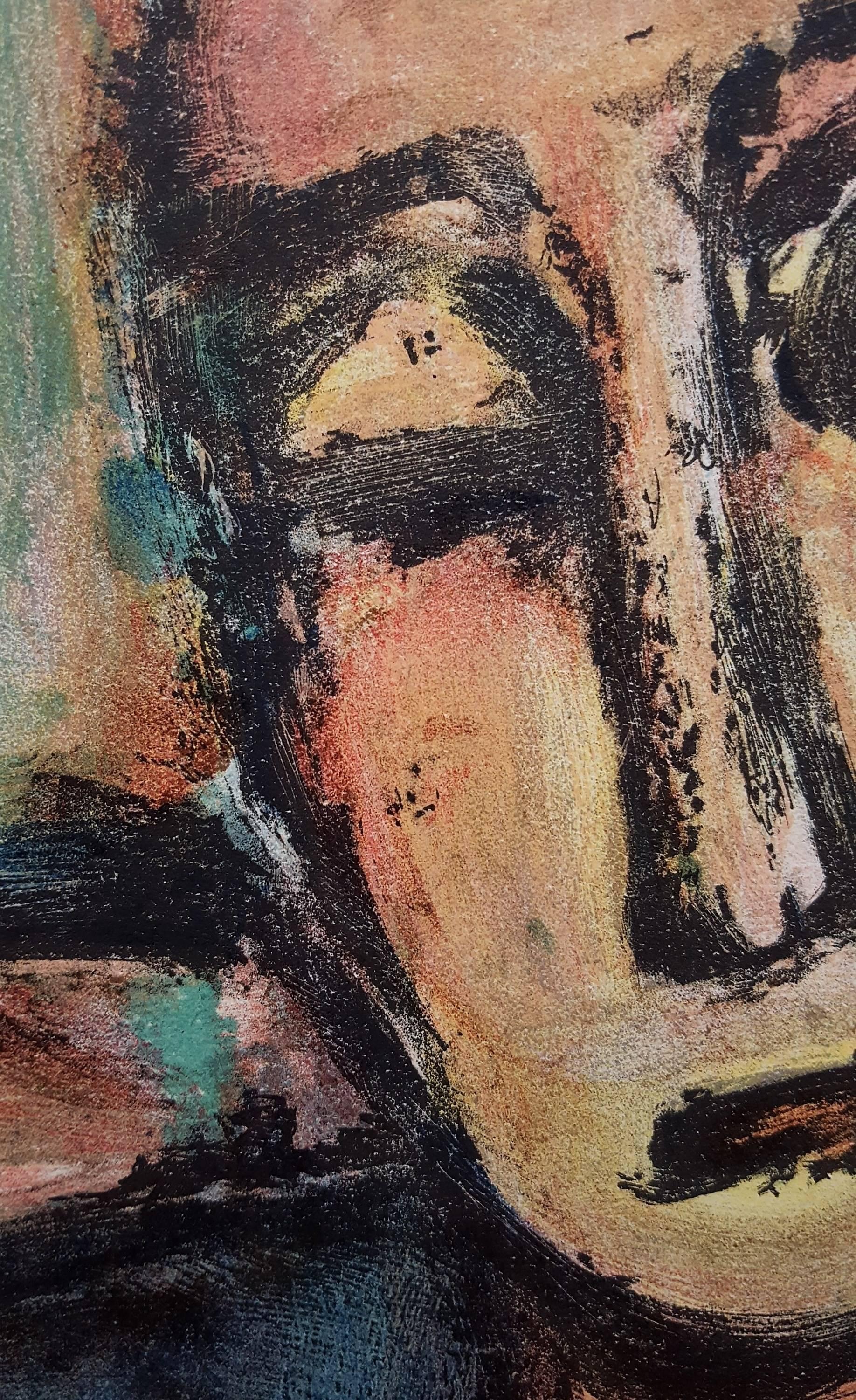 An original lithograph on wove paper after French artist Georges Rouault (1871-1958) titled 