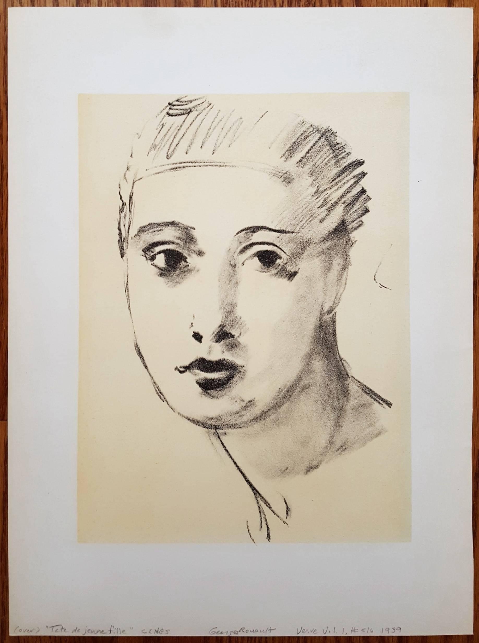 Tete de Jeune Fille 1