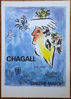 "The Ceiling of the Paris Opera" and 7 Lithographs (Group of 8 Lithographs)