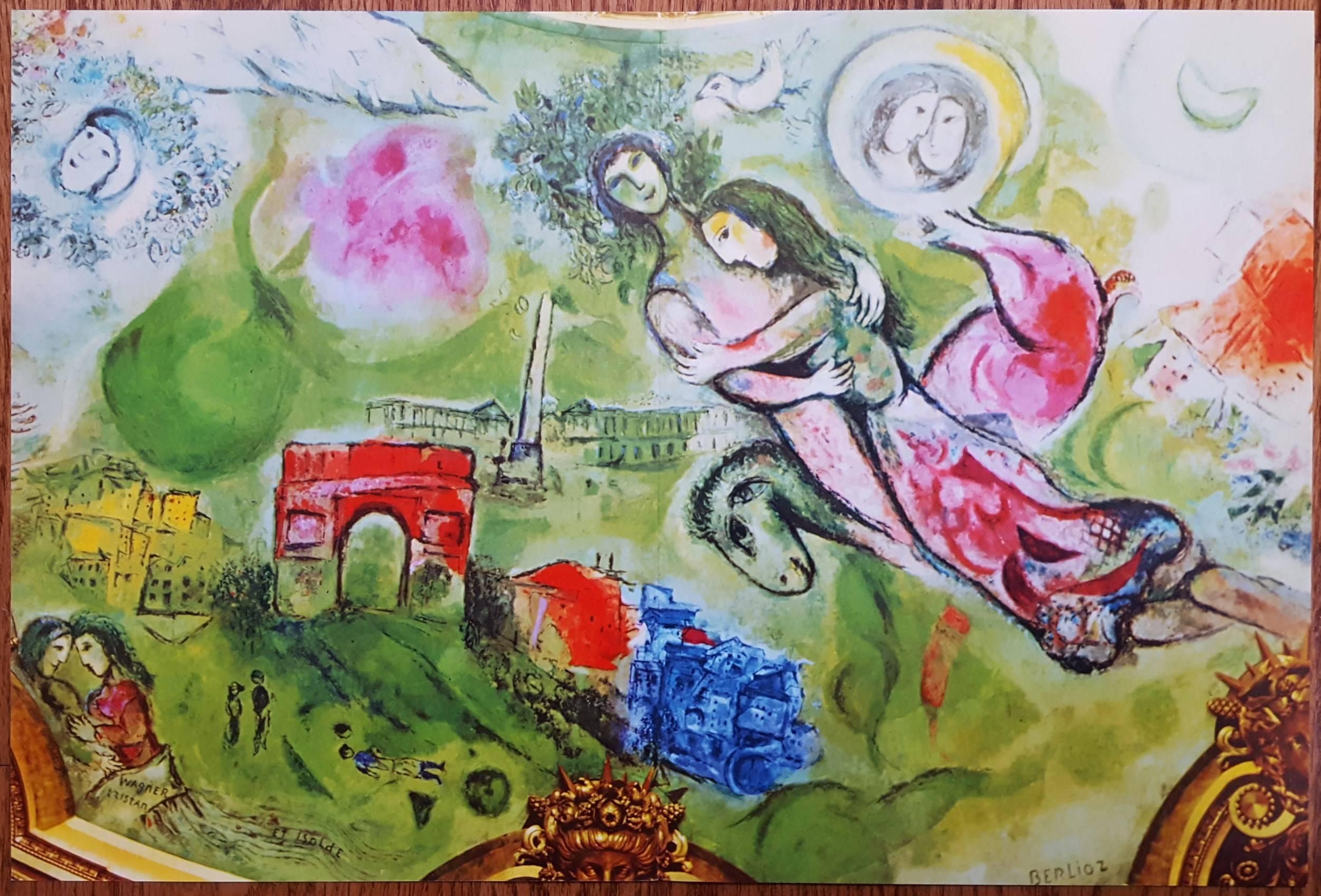 Eine Gruppe von 8 Offset- und Originallithografien auf glattem Velin nach dem russisch-französischen Künstler Marc Chagall (1887-1985) mit verschiedenen Titeln aus den Jahren 1950-1980. In der Gruppe enthalten sind 