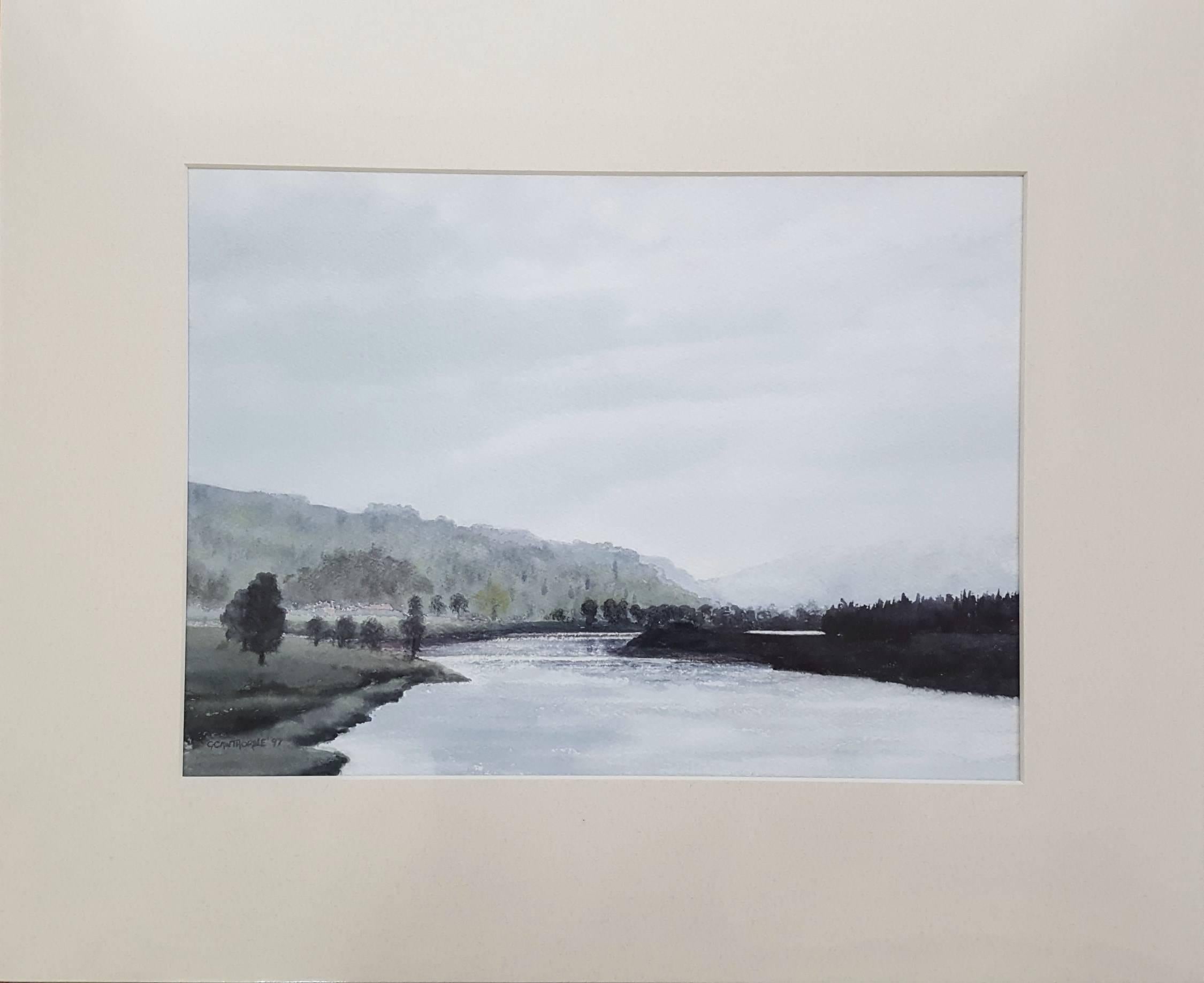River Tay, Scotland - Art by Gillie Cawthorne