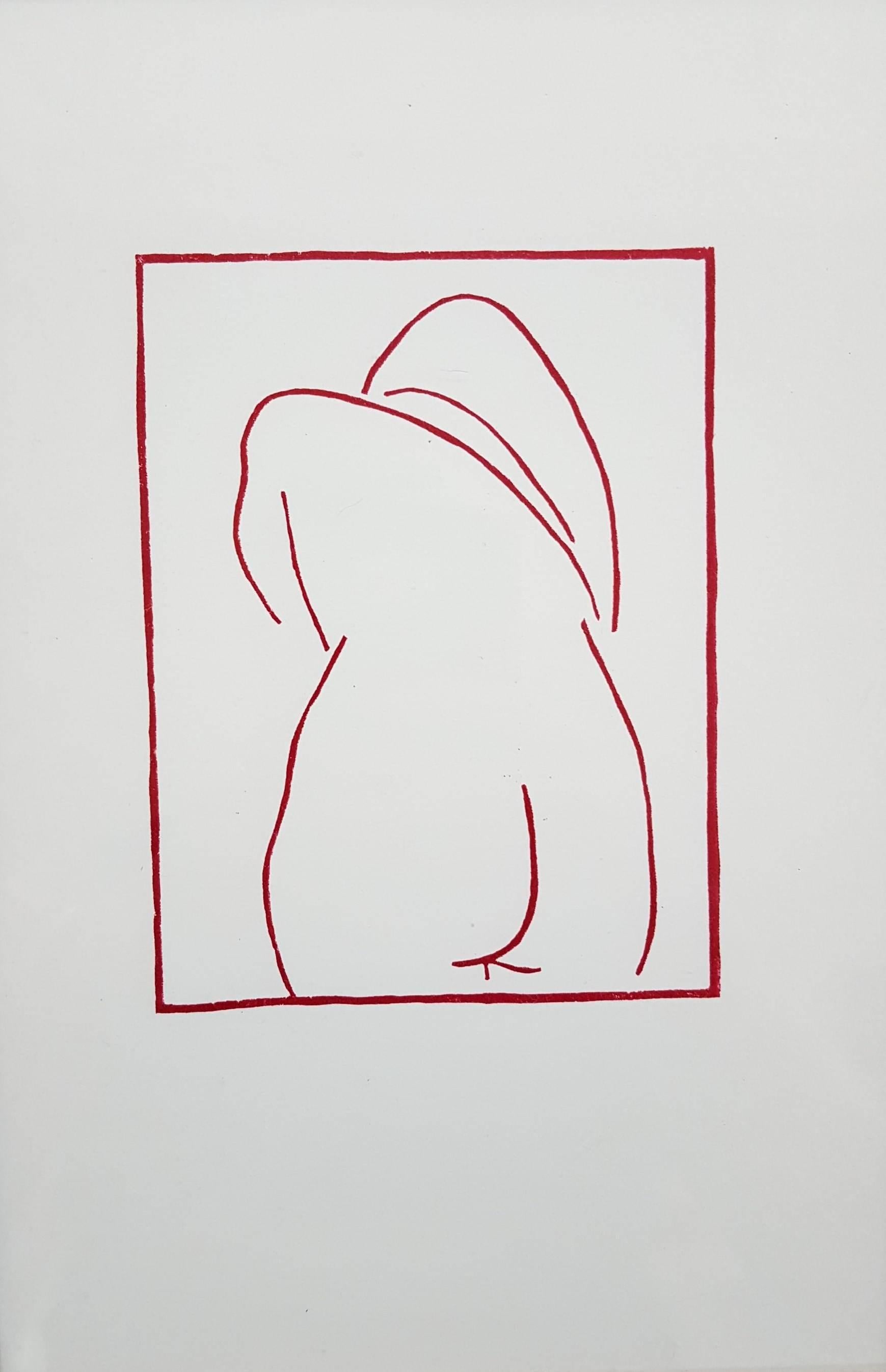 Matisse Nude V - Contemporary Print by Vincent Torre