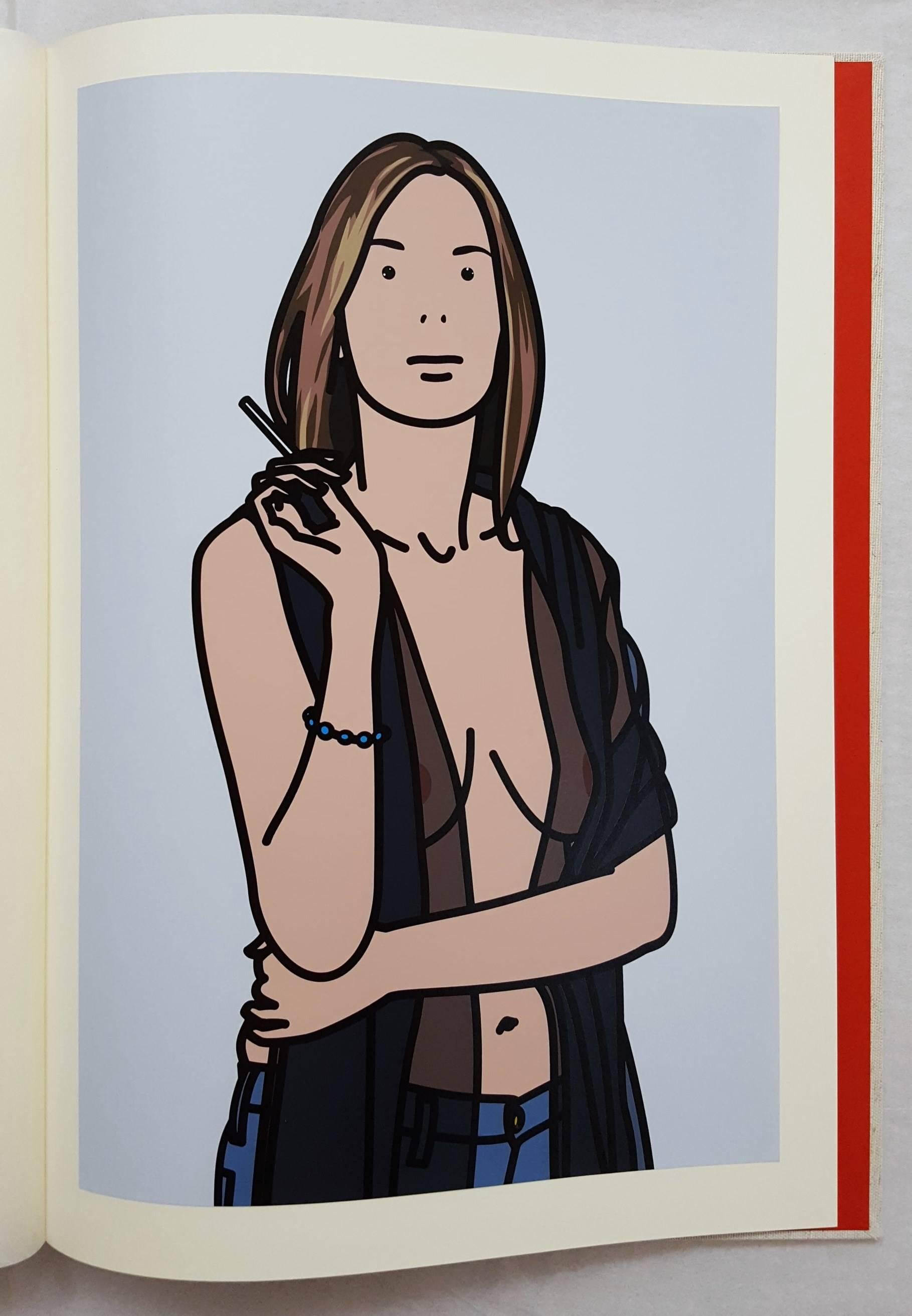 Twenty Six Portraits - Contemporary Print by Julian Opie