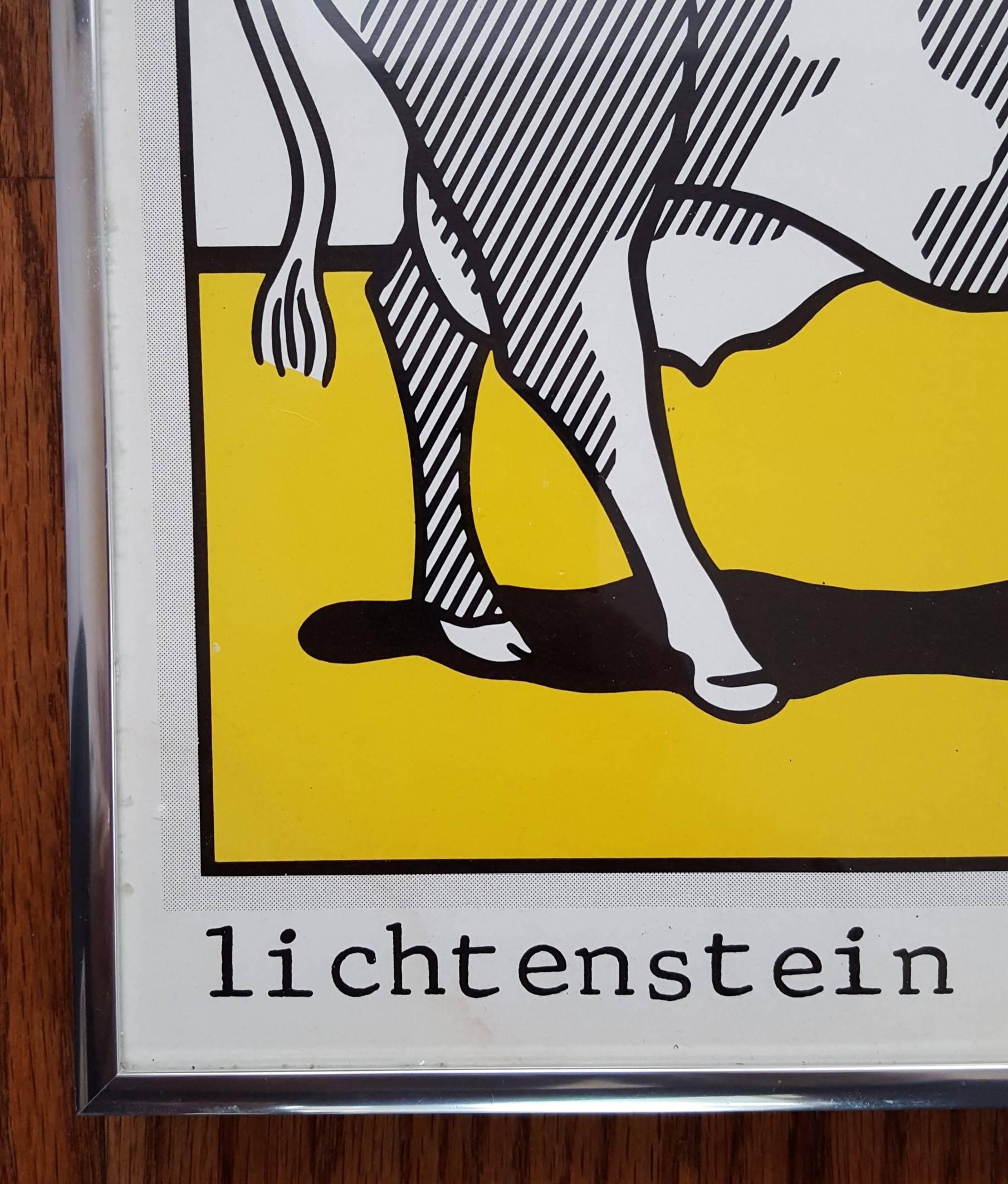 Grafica Pop (Cow Going Abstract) - Print by (after) Roy Lichtenstein