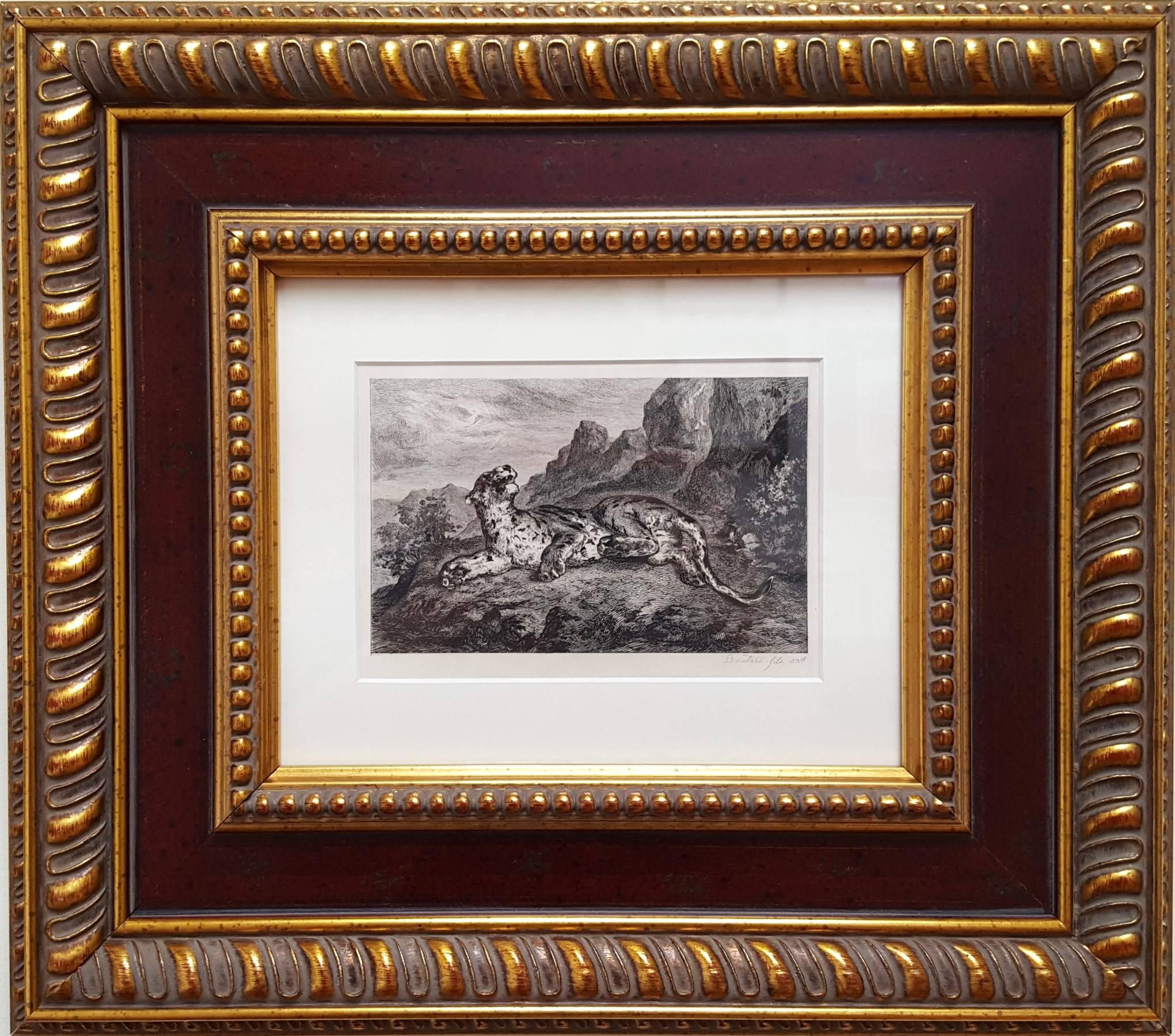 Tiger - Print by Eugene Delacroix