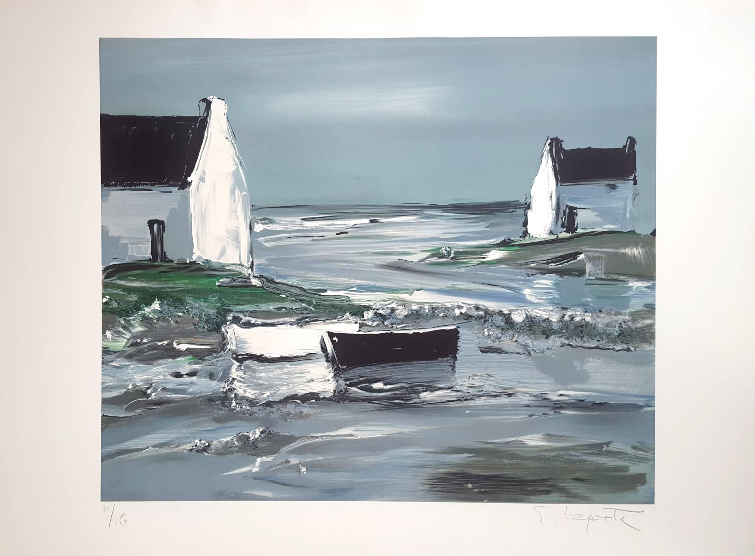 Ressac Argente - Print by Georges Laporte