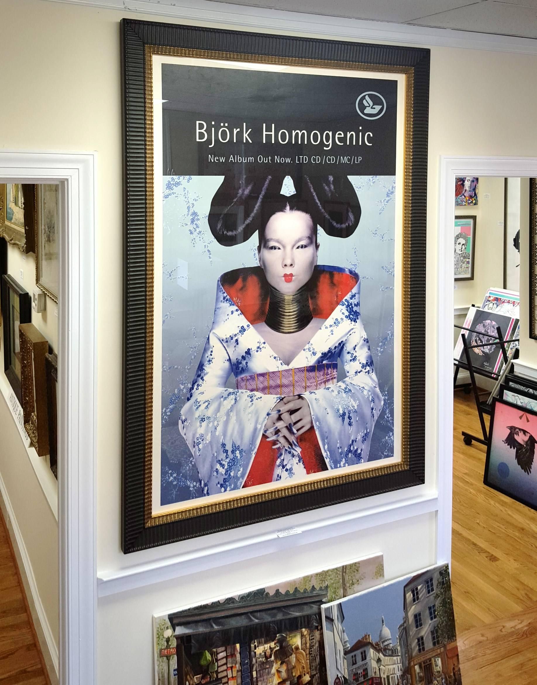 Bjork: Homogenic - Black Portrait Print by Alexander McQueen