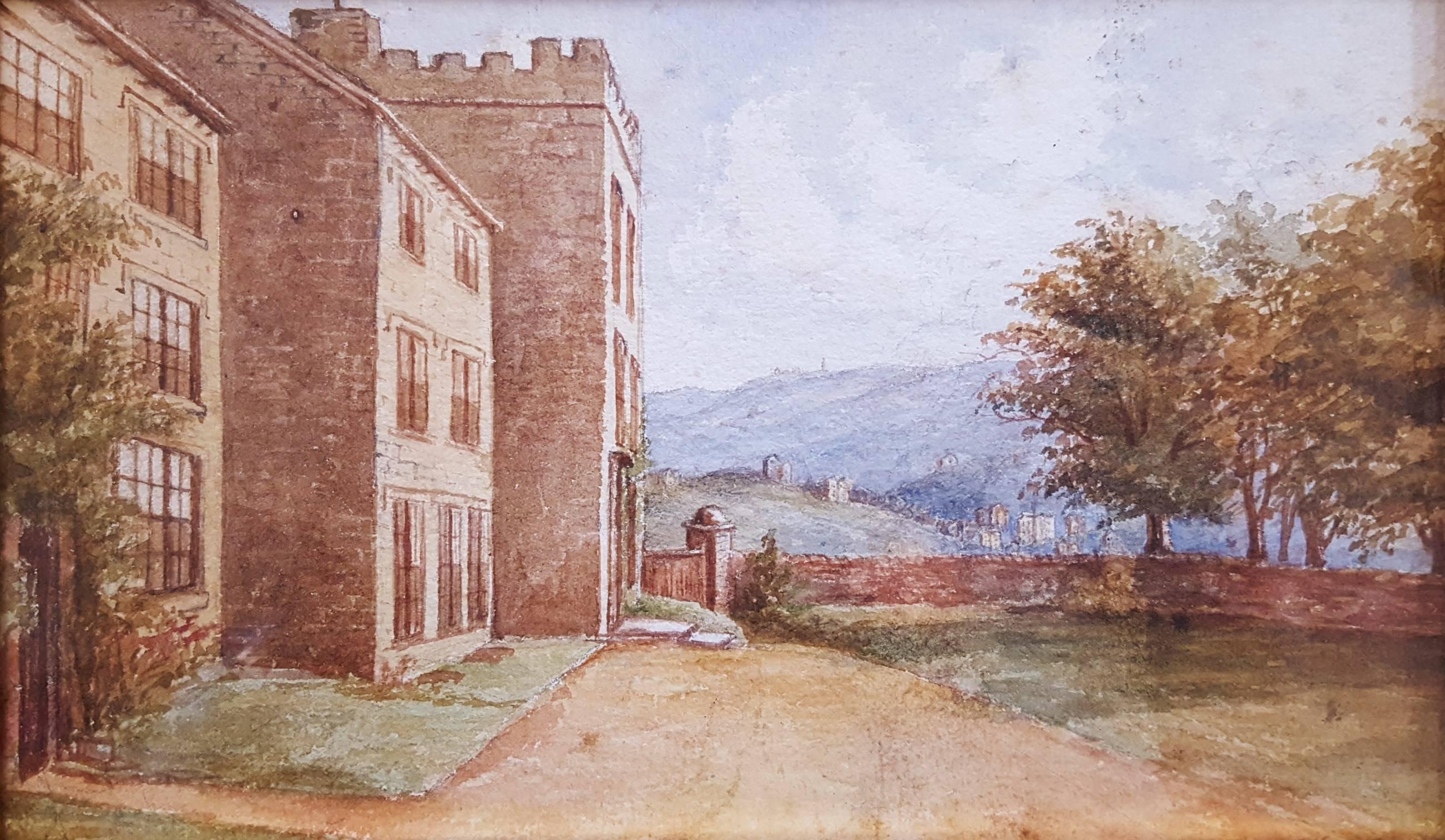 Unknown Landscape Art - Haddon Hall, Derbyshire