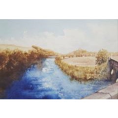 River Tweed at Norham, Fully Framed 6