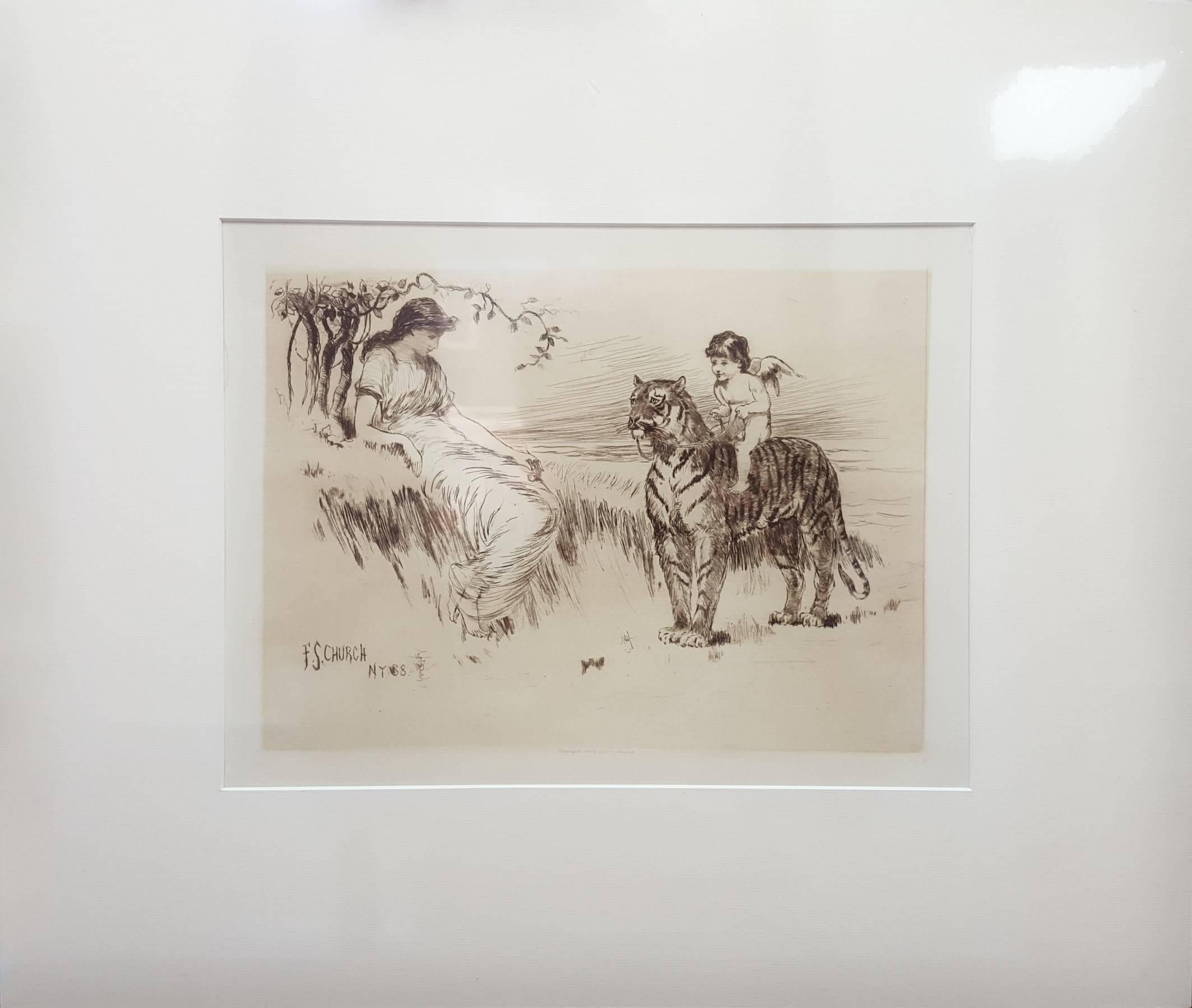 Idyll - Print by Frederick Stuart Church