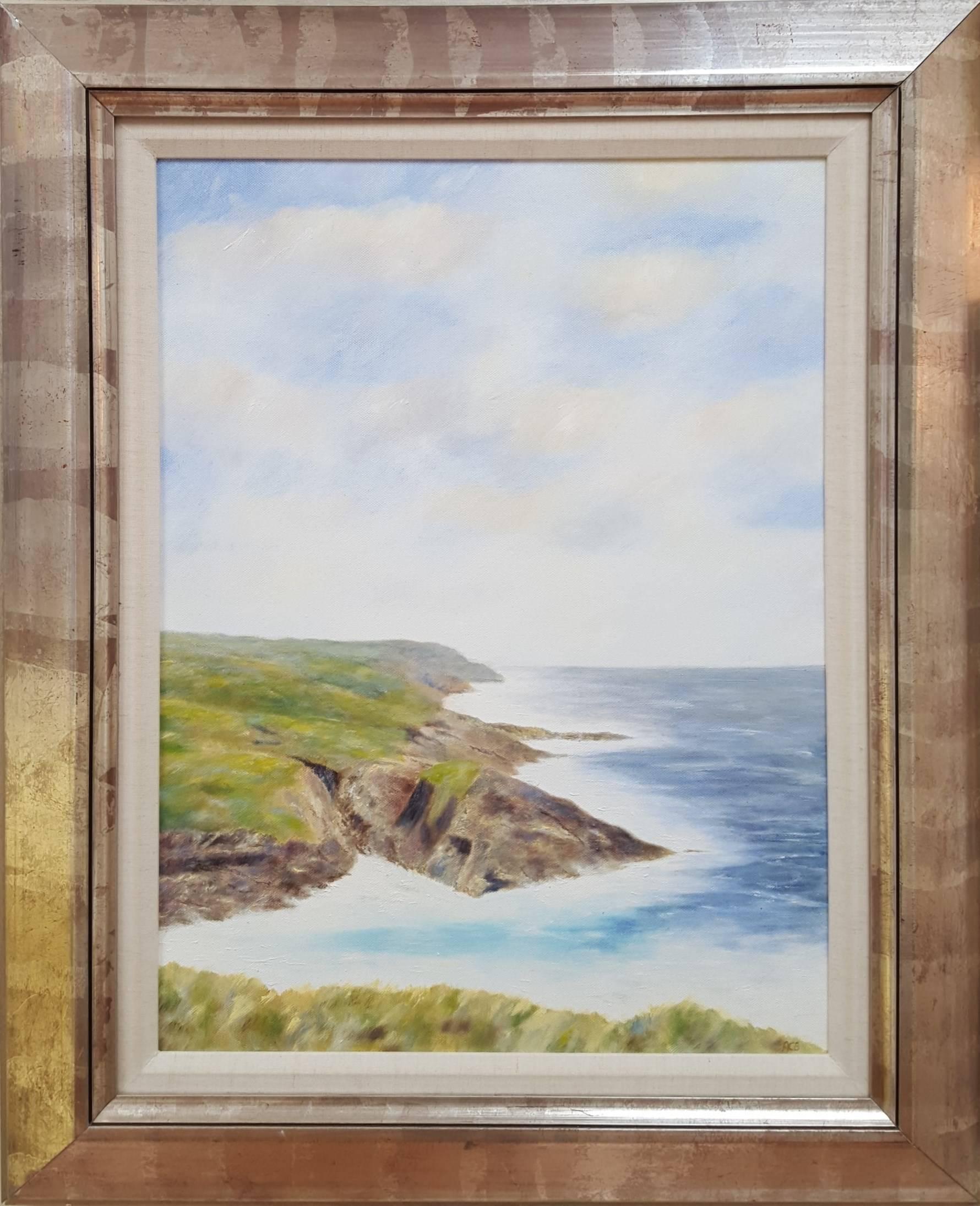 Pendeen Coast, Cornwall - Painting by Alastair Campbell-Binning