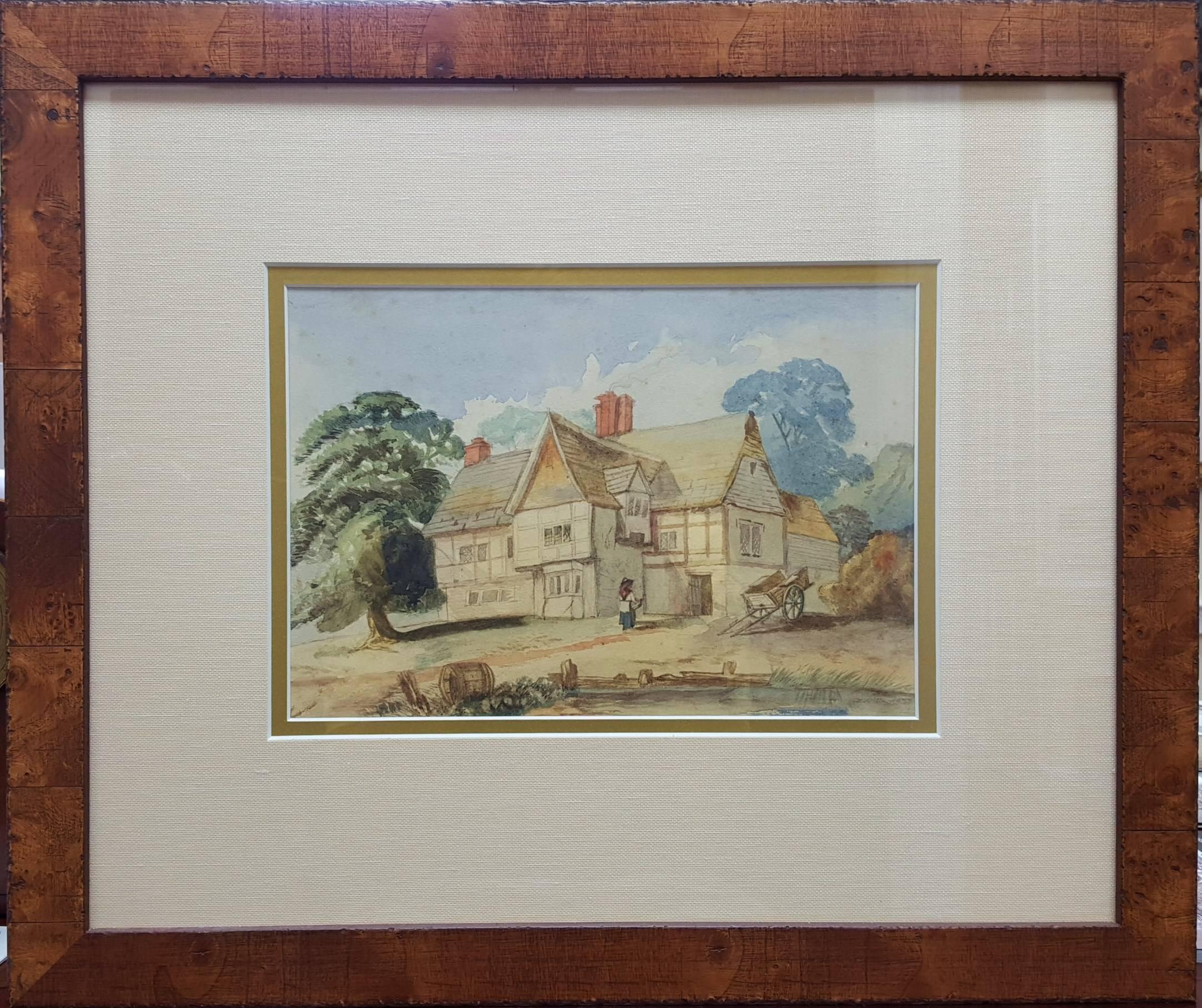 English Tudor House Estate - Art by Unknown