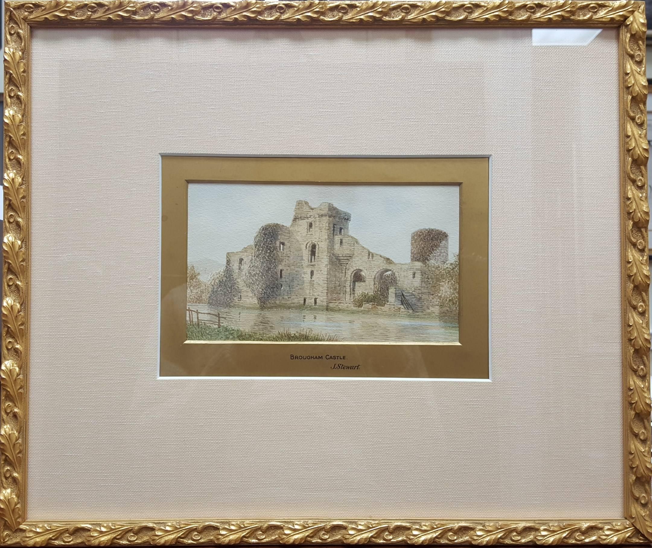 Brougham Castle - Art by James Lawson Stewart