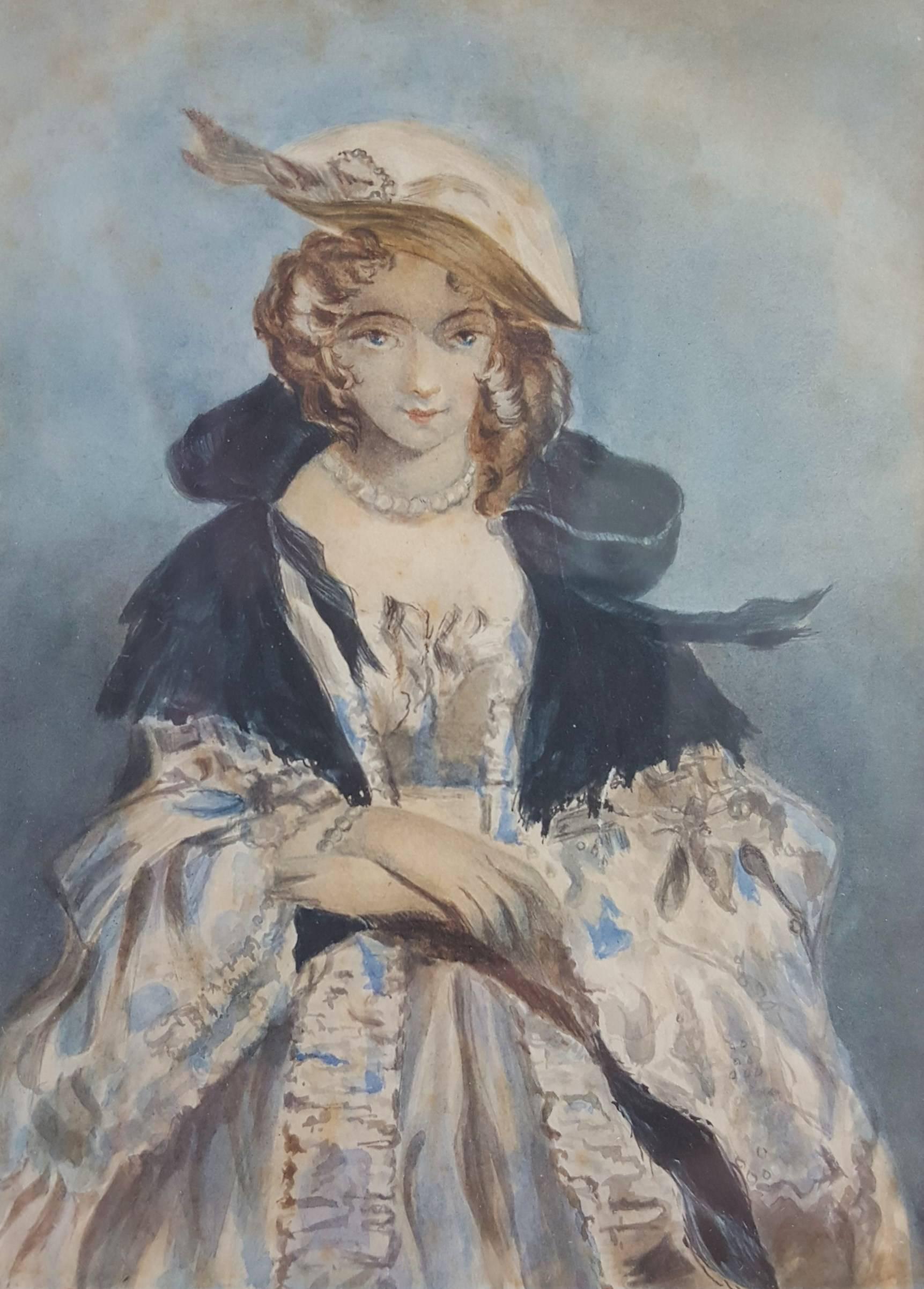 Portrait of an English Lady - Art by Unknown