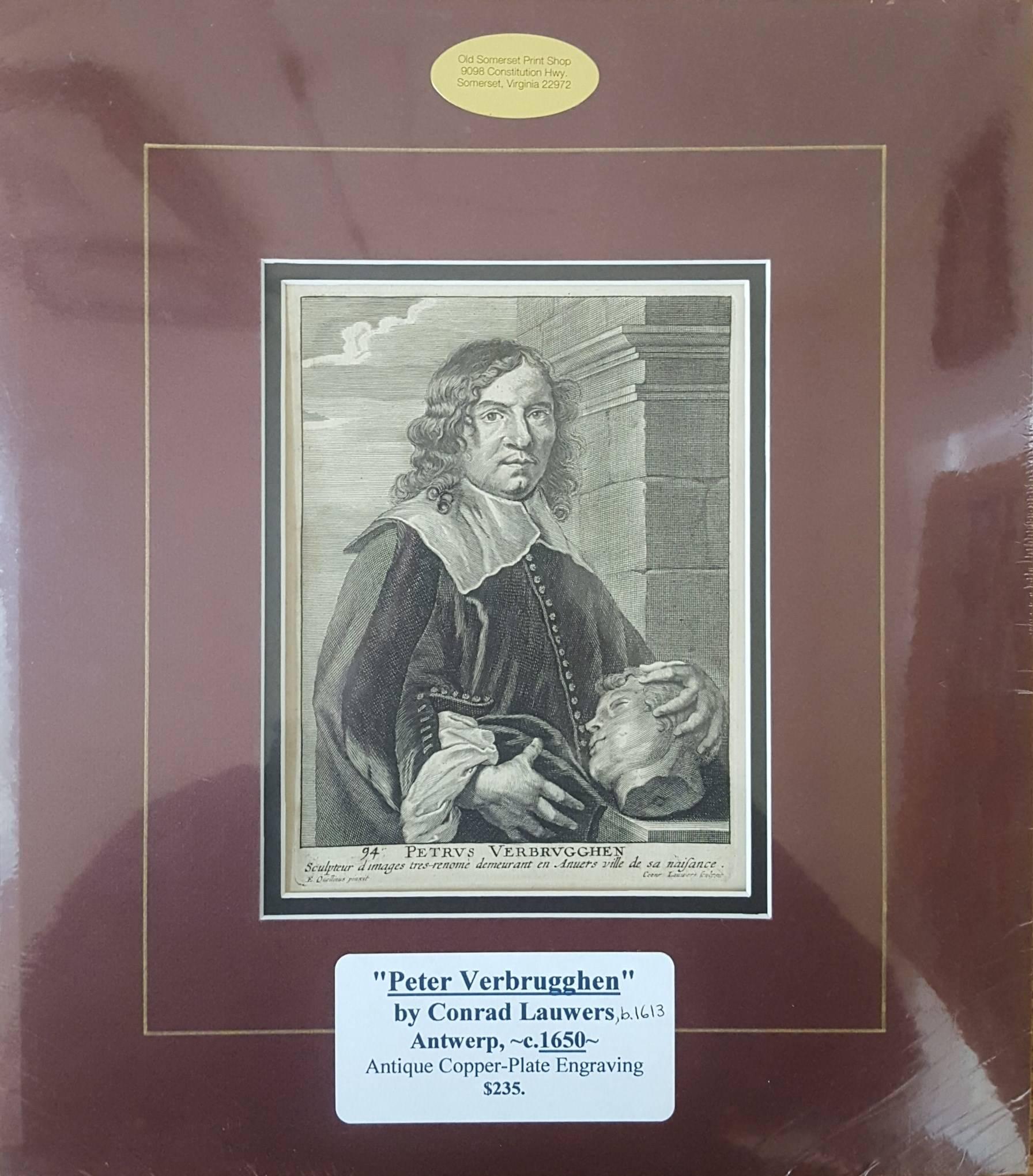 Peter Verbrugghen - Print by Conrad Lauwers