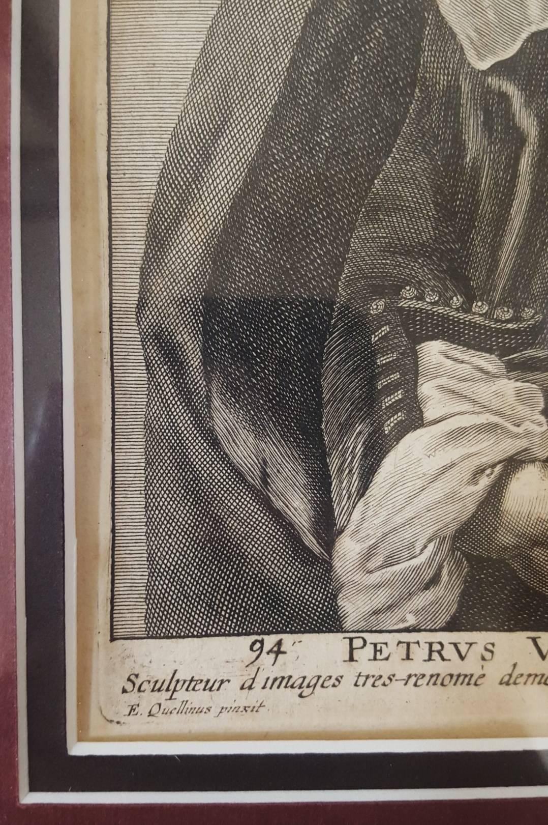 Peter Verbrugghen - Baroque Print by Conrad Lauwers