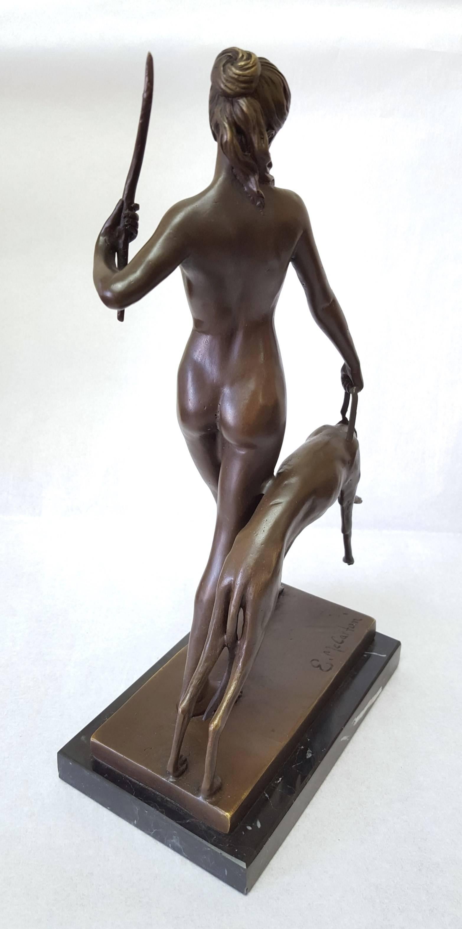A contemporary recast from the original bronze by American artist Edward McCartan (1879-1947) titled 