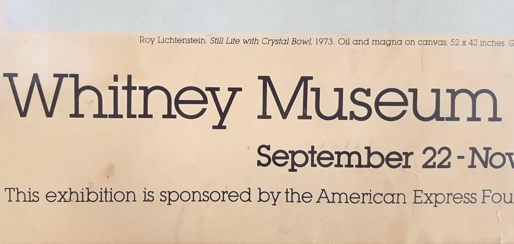 Whitney Museum of American Art: Roy Lichtenstein 3