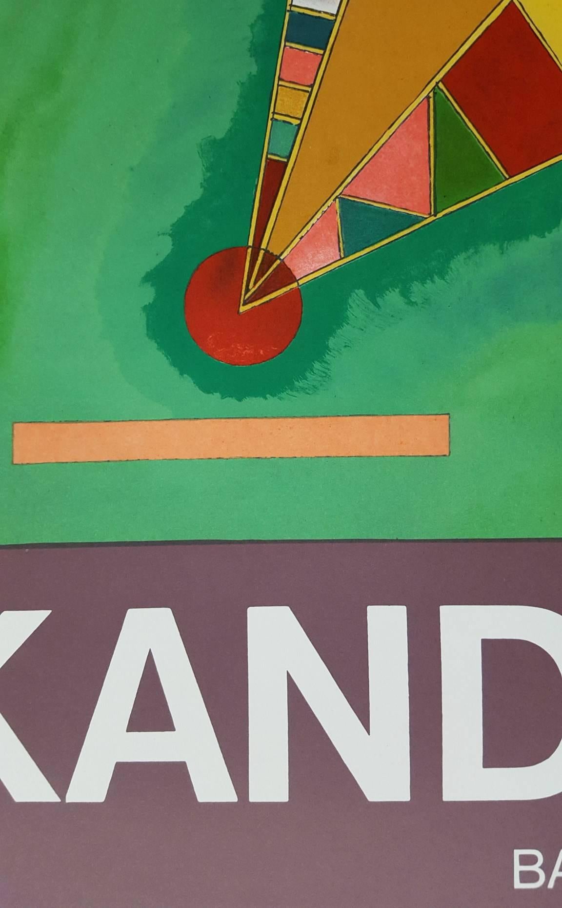 Bauhaus de Dessau - Abstract Expressionist Print by (after) Wassily Kandinsky