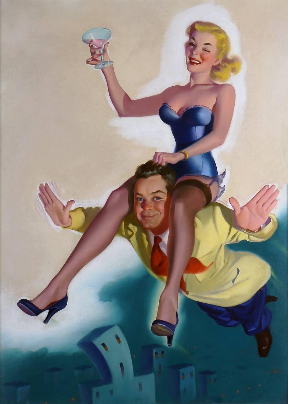 Harold McCauley Figurative Painting - The Miracle Of Ronald Weems