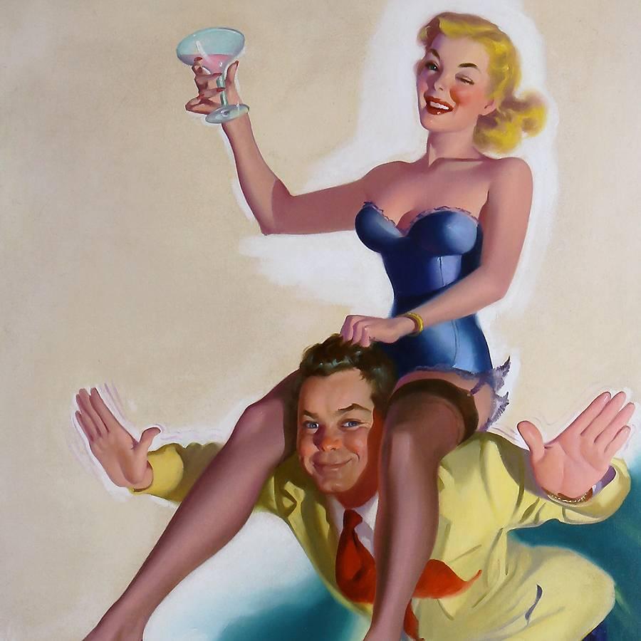 The Miracle Of Ronald Weems - Pop Art Painting by Harold McCauley