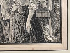 Lorna & John Ridd avant Sir Ensor Doone