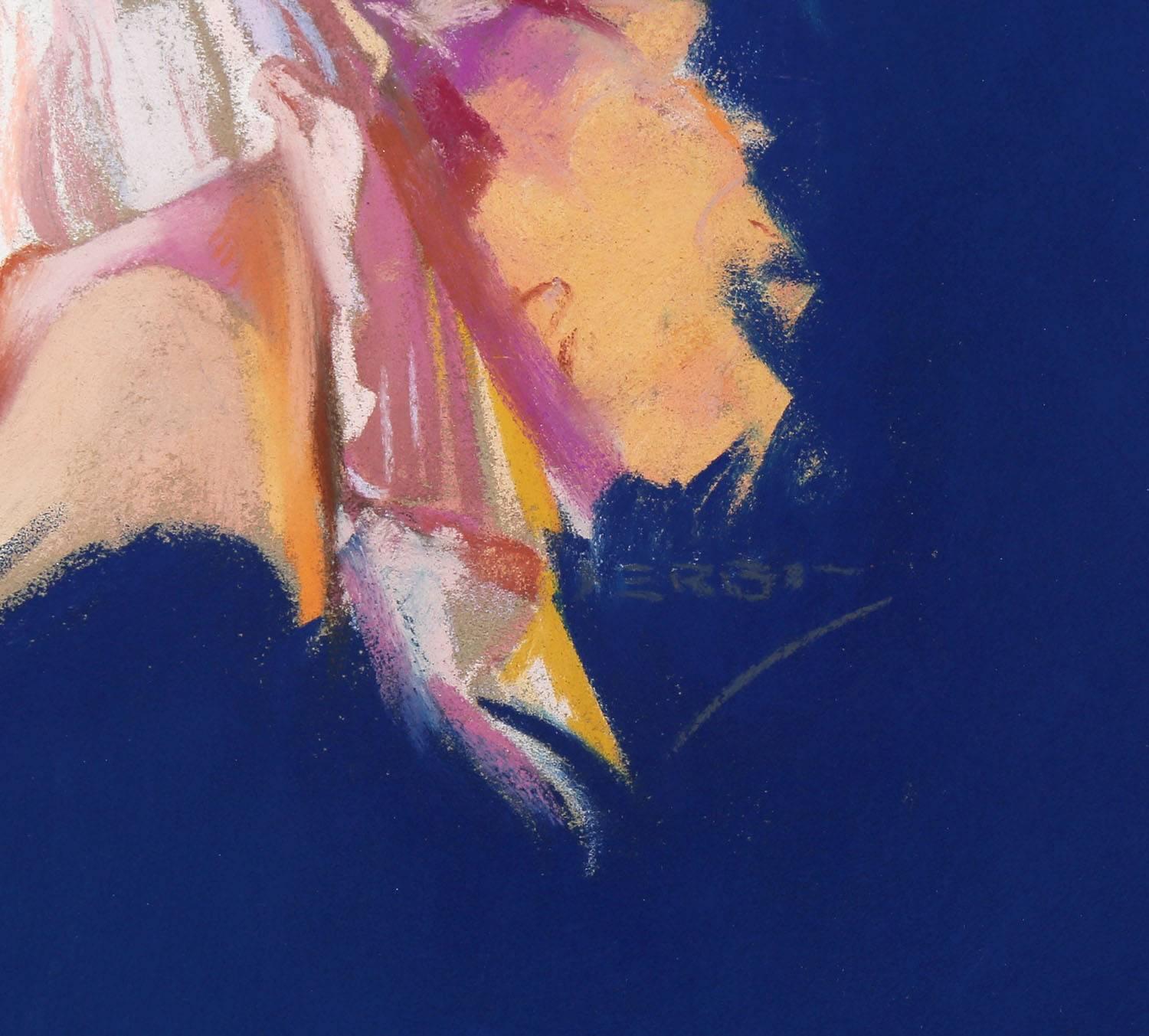 Judy - Painting by Jules Erbit
