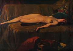 Hawaiian Art Deco Nude