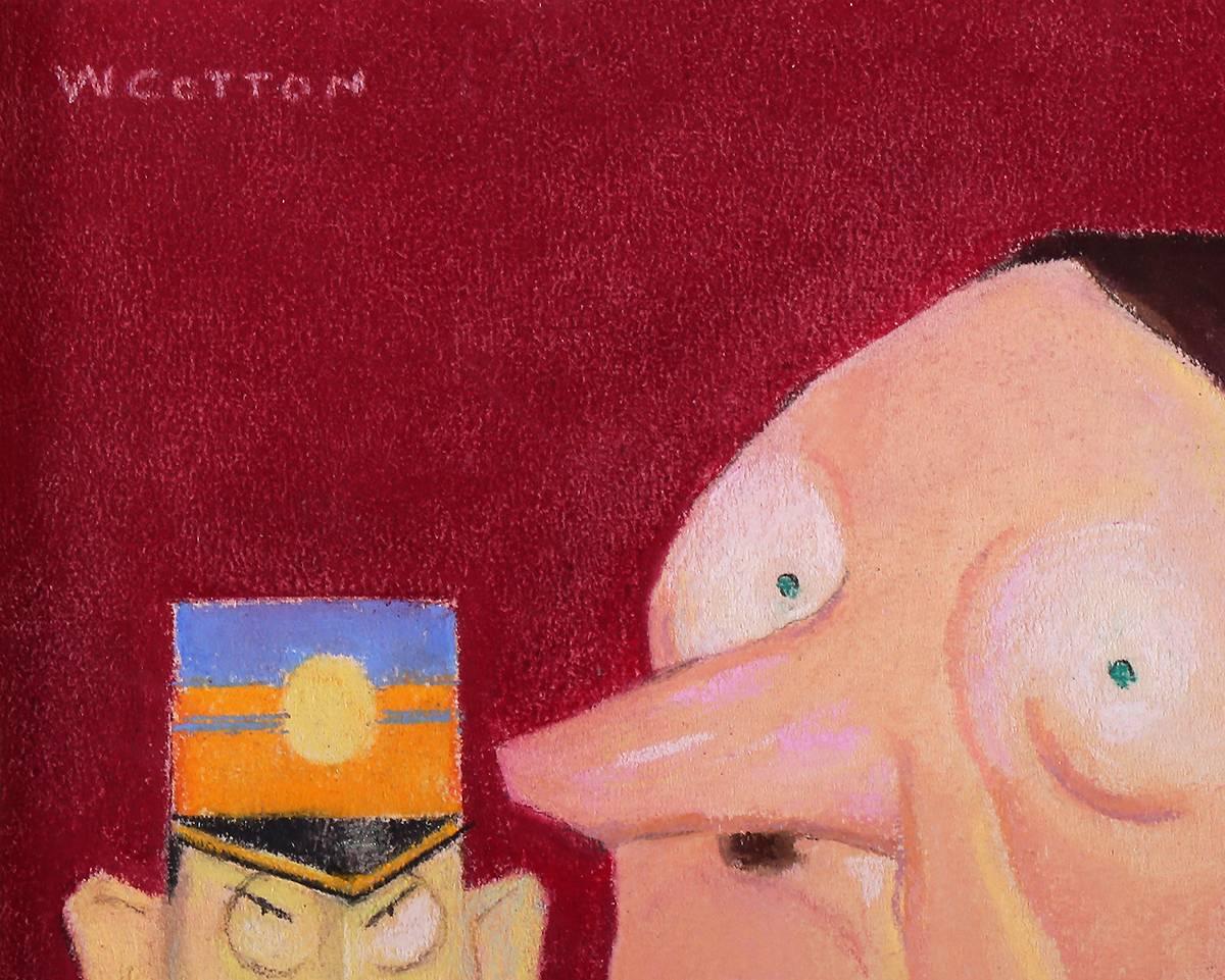 The Axis Partners - Painting by William Cotton