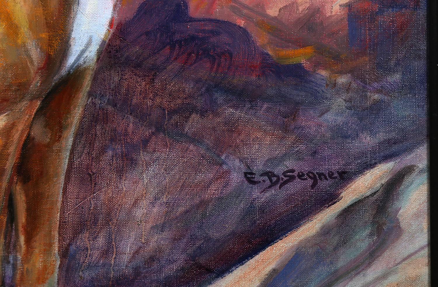Star Weekly Cover Girl - Painting by Ellen Barbara Segner