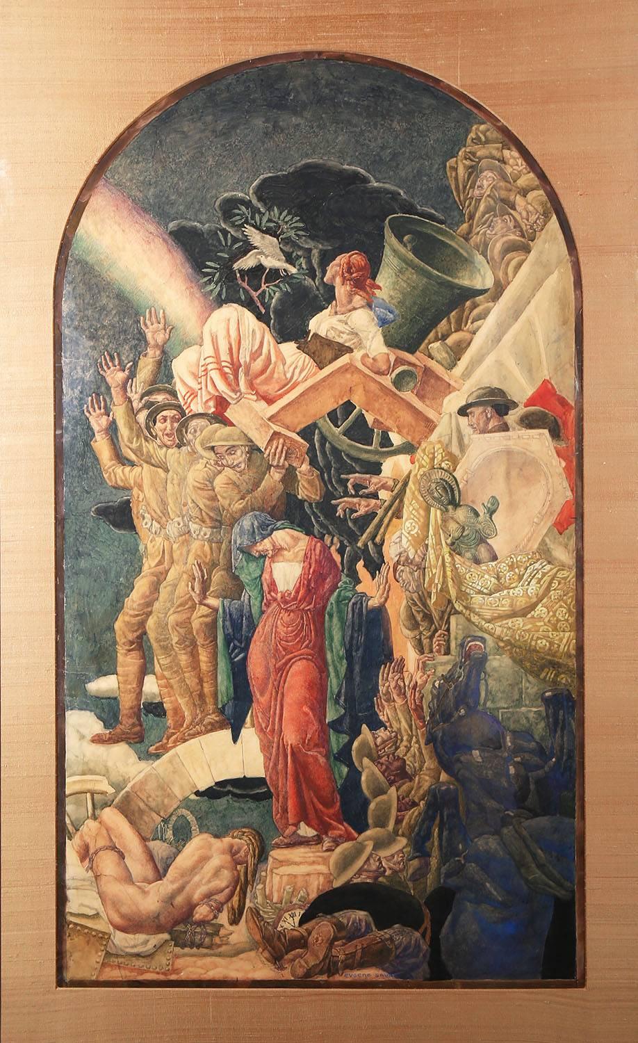 Armistice - Art Deco Painting by Eugene Francis Savage