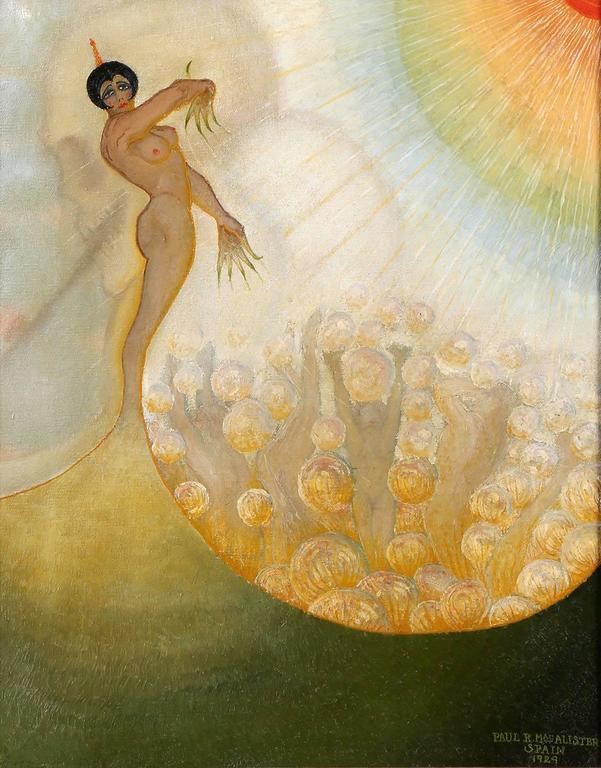 Paul MacAlister Figurative Painting - Spain