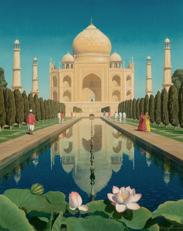 Chesley Bonestell - The Taj Mahal 1