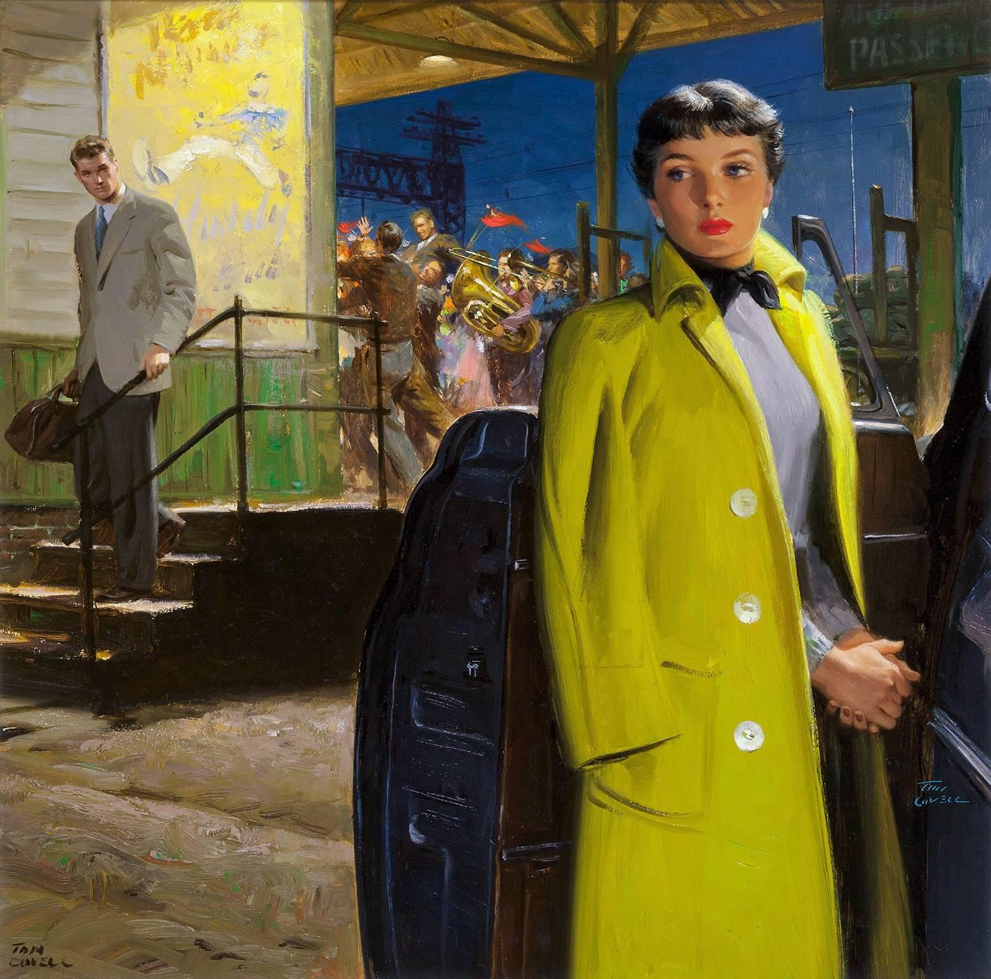 Tom Lovell Figurative Painting - Son Of The Coach