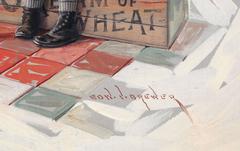 He Sure Thinks He's Hiding