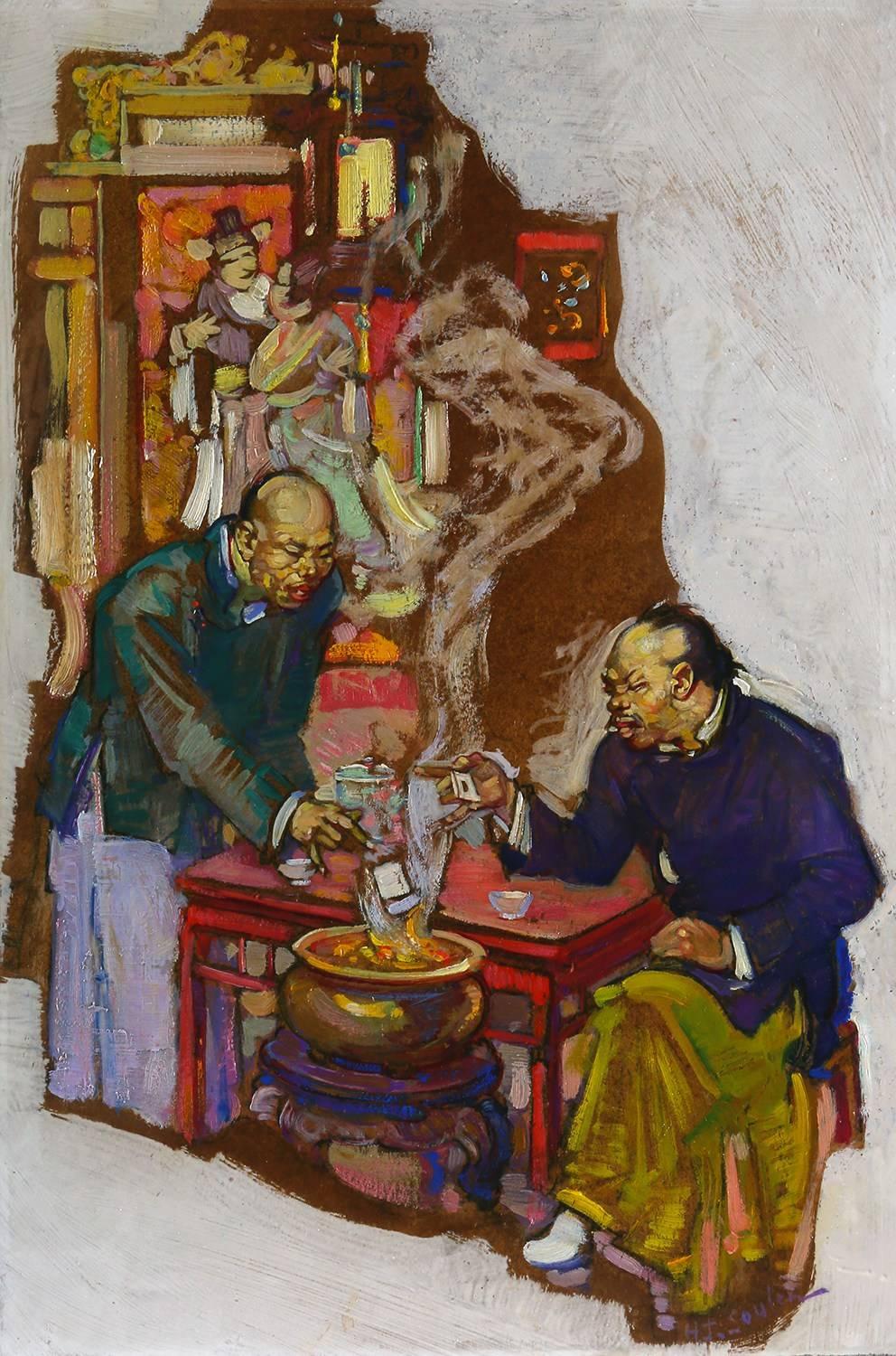 Henry Soulen Joss Paper Company at 1stDibs joss paper art, joss