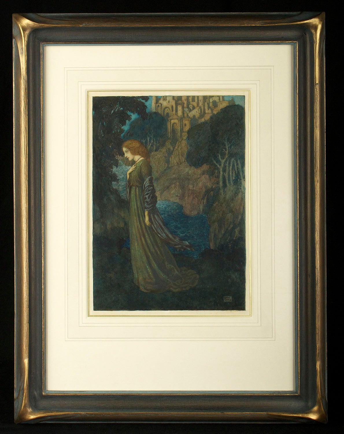 Annabel Lee – Painting von Edmund Dulac